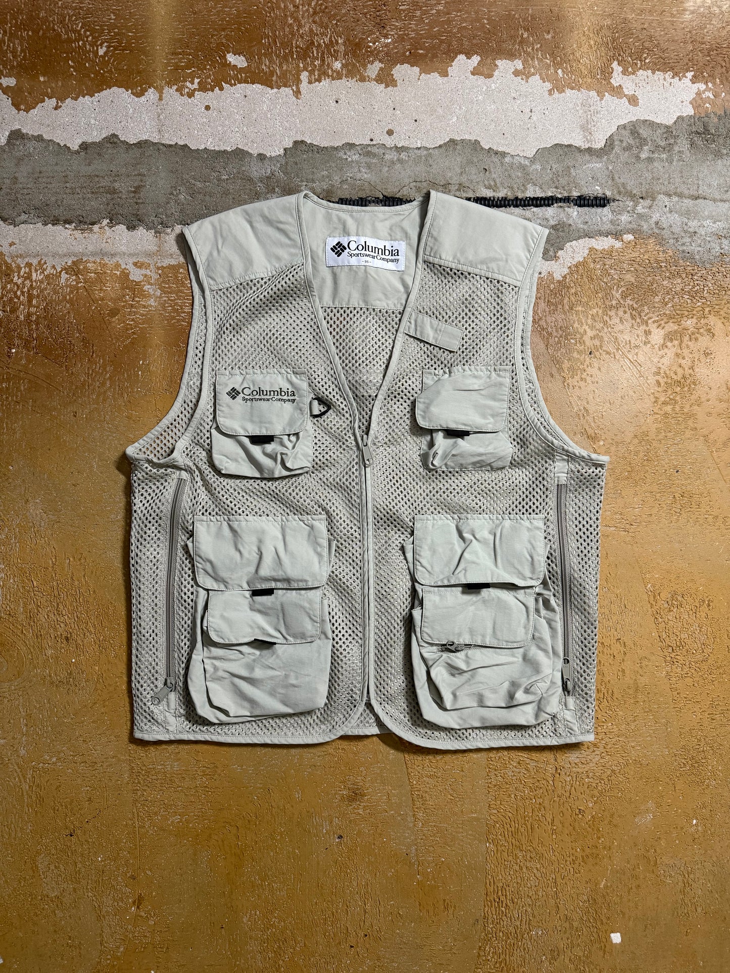 Columbia vintage utility bodywarmer vest - M