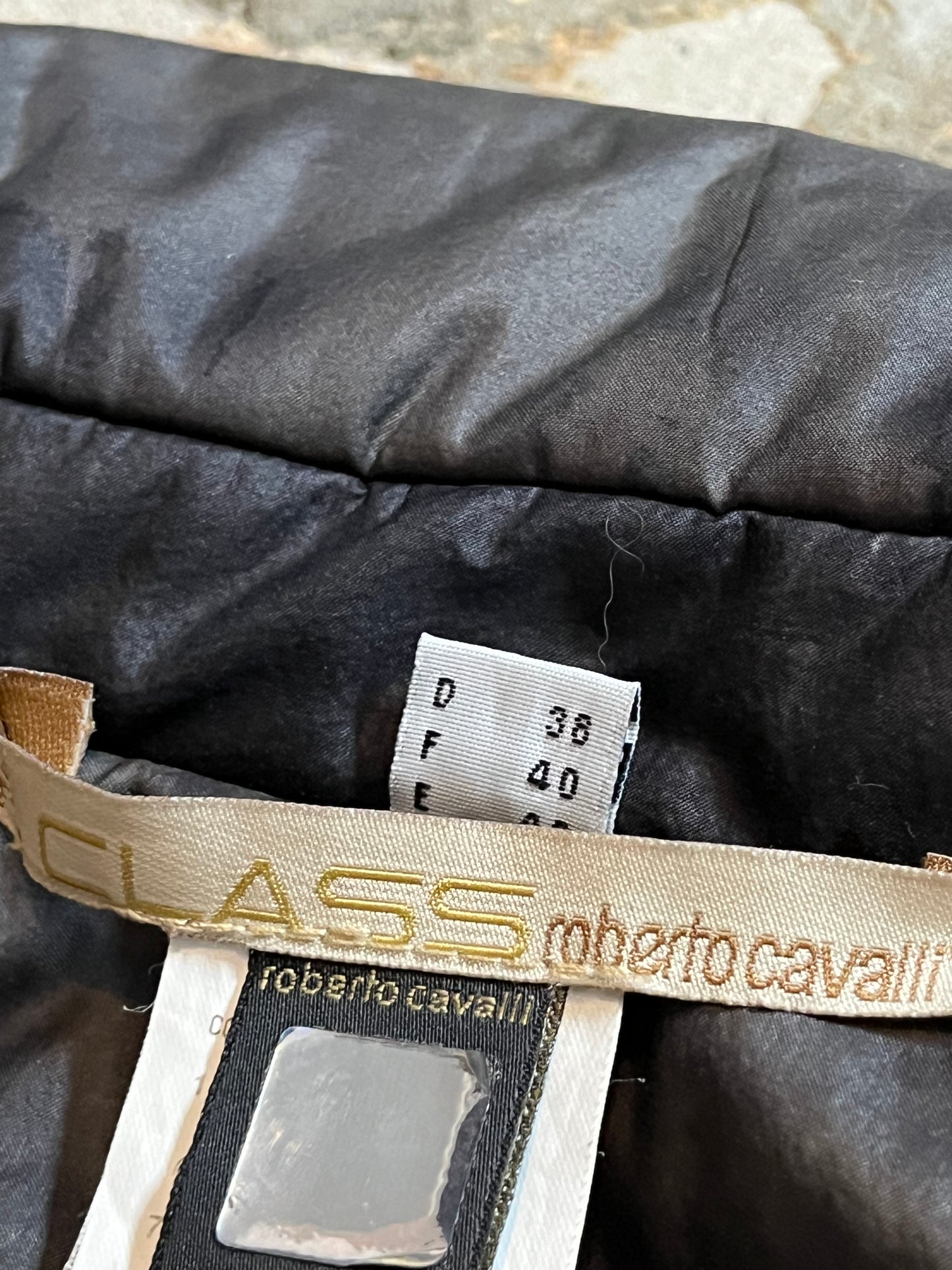 Roberto Cavalli Class puffer jacket - L