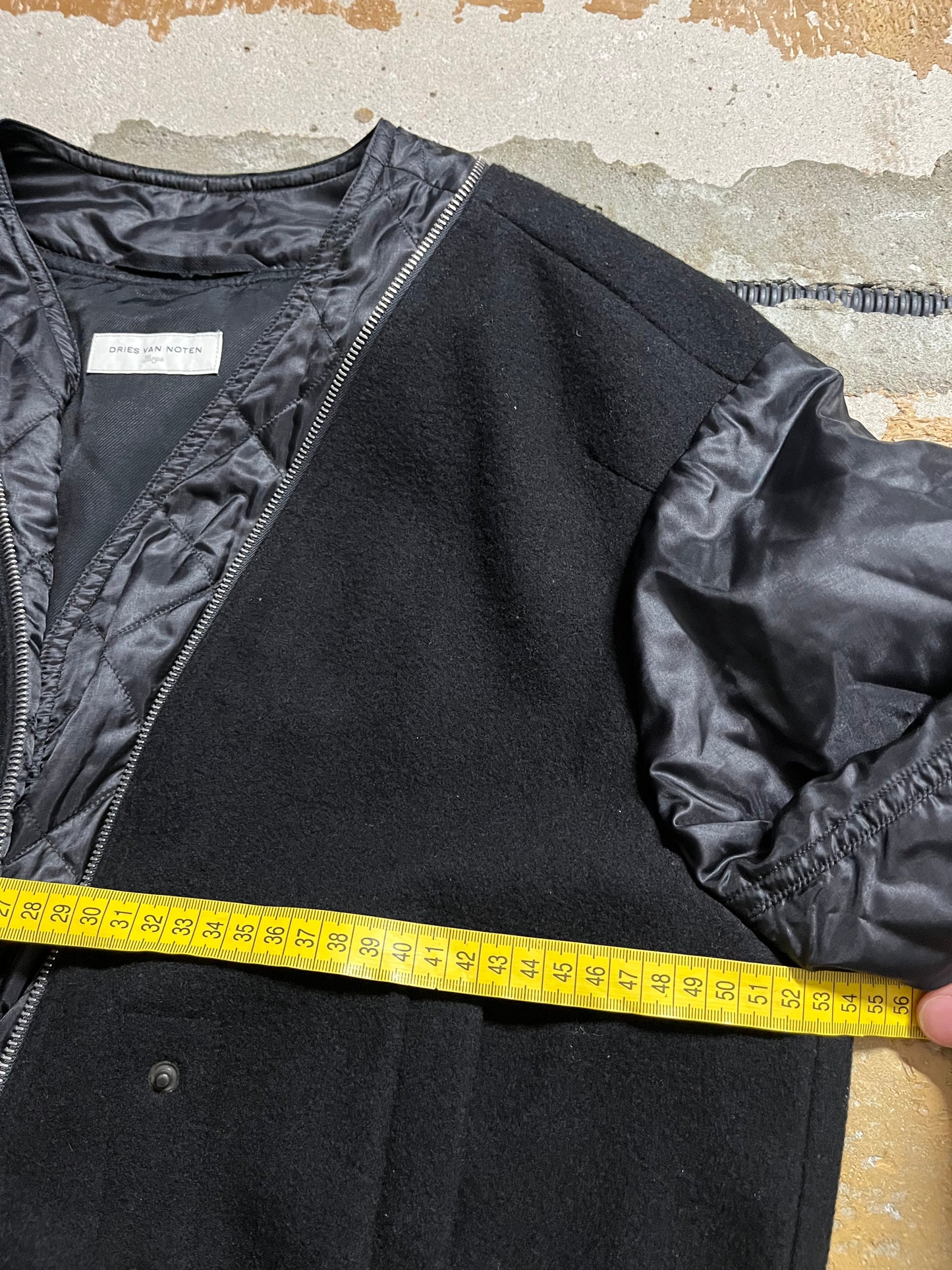 Dries van Noten vintage FW2007 gimp fill zip gimp bomber jacket - S