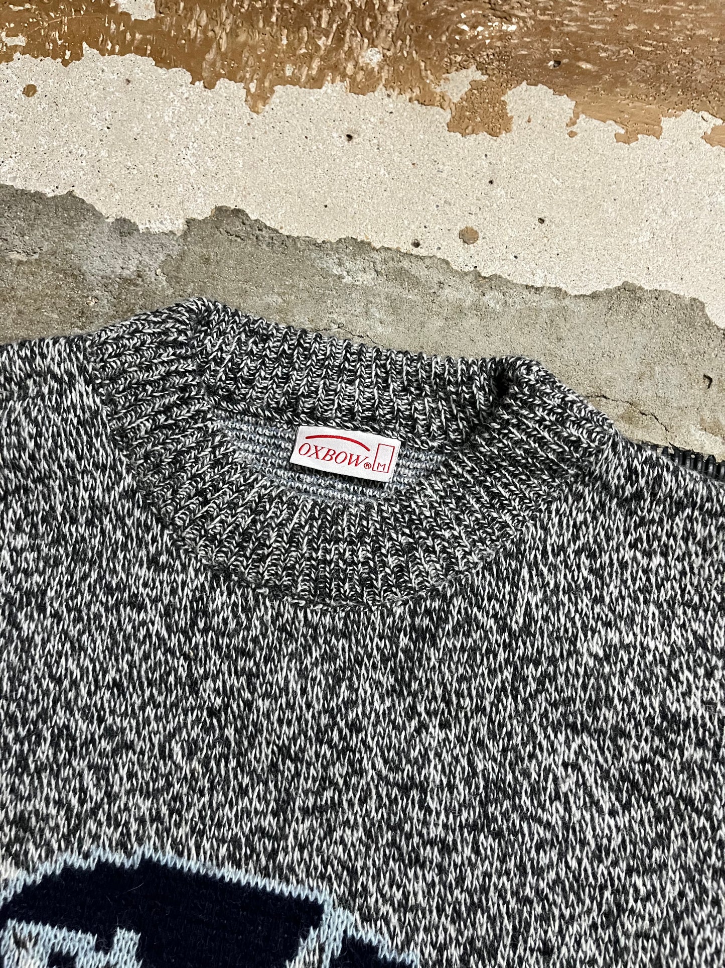 Oxbow vintage ski collector sweater - M