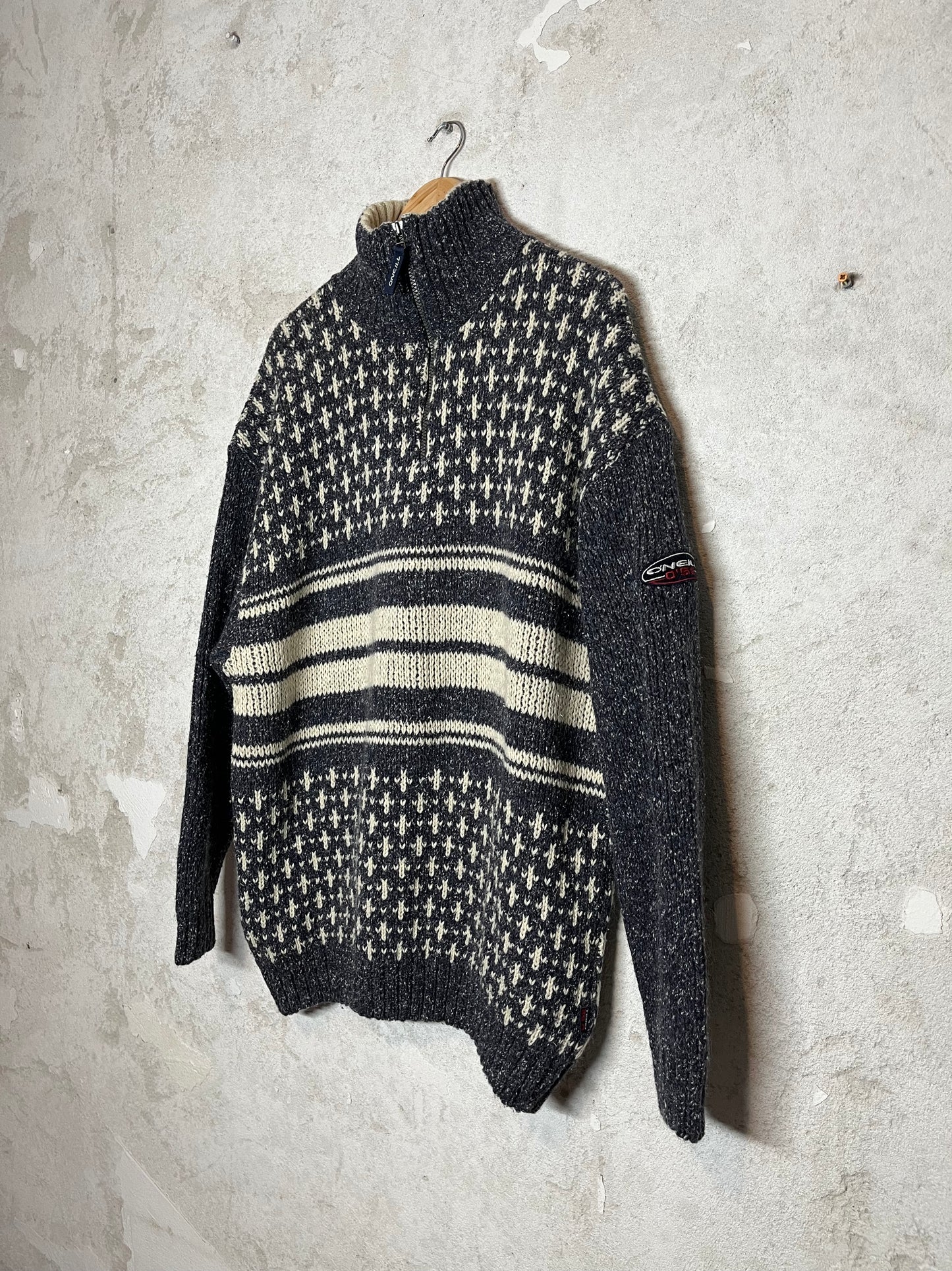 O'neill vintage 90s heavy knit retro ski snowboard sweater