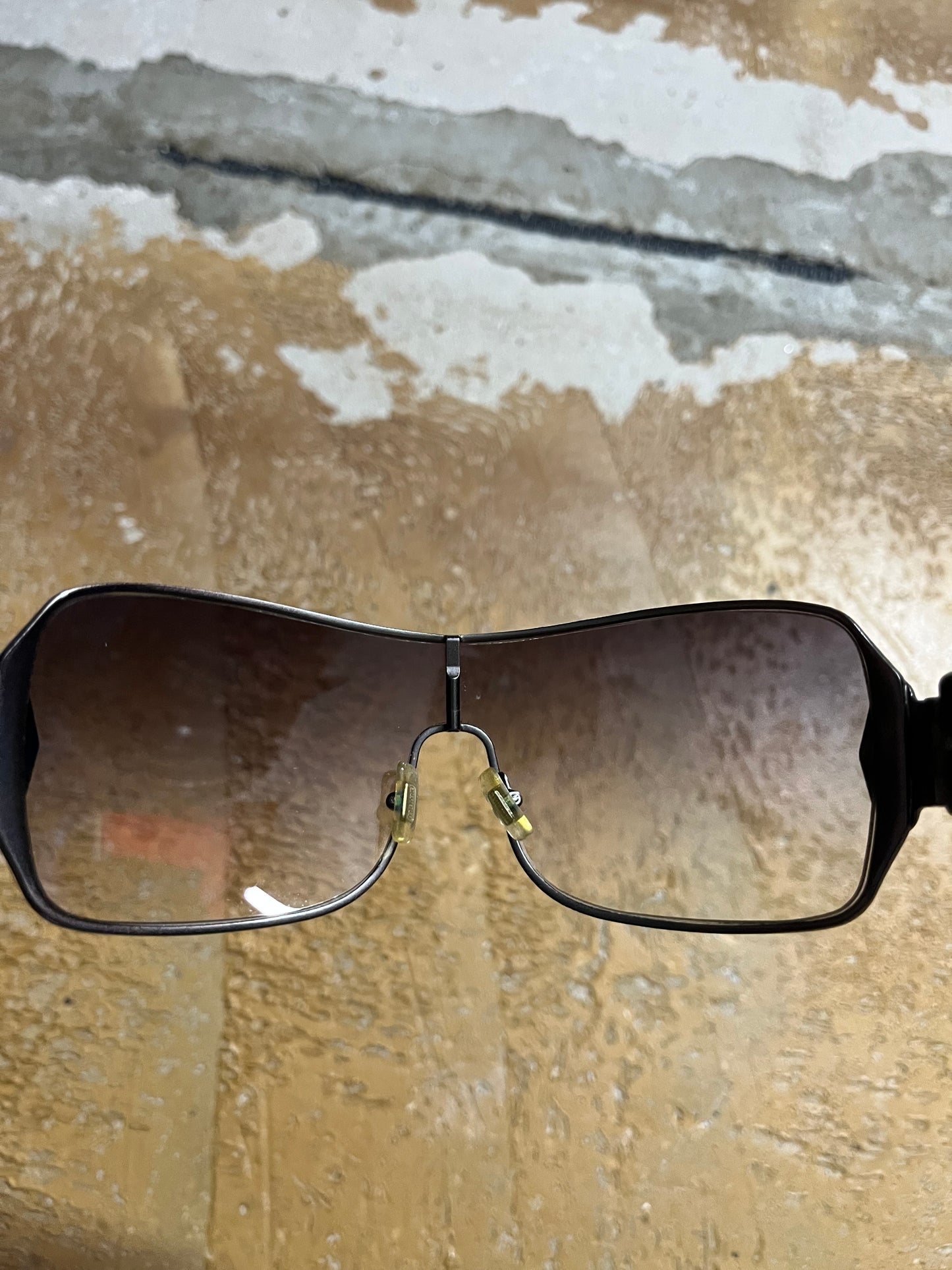 Miu Miu vintage shield sunglasses + box