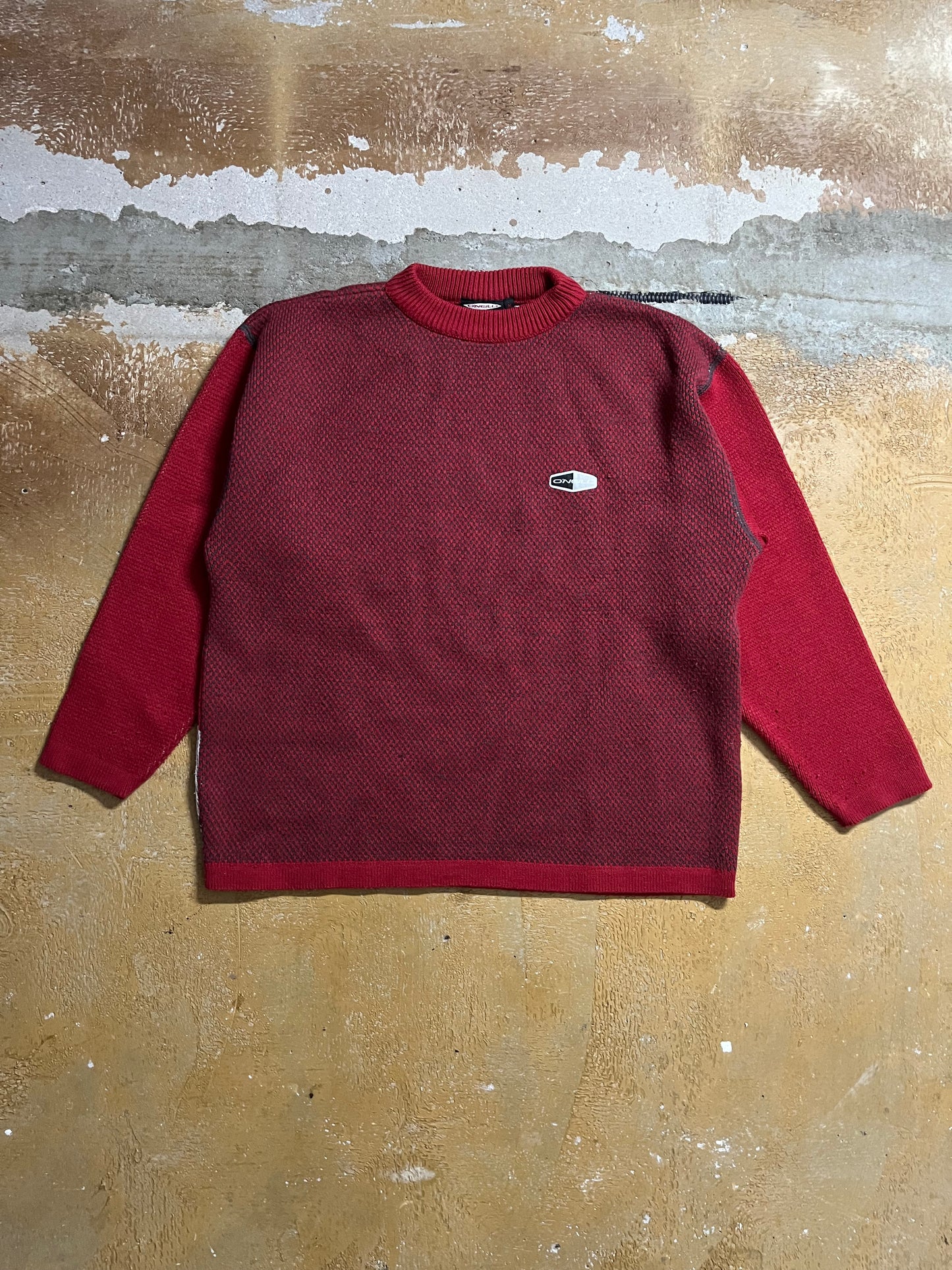 O’neill vintage retro ski snowboard knit sweater - M
