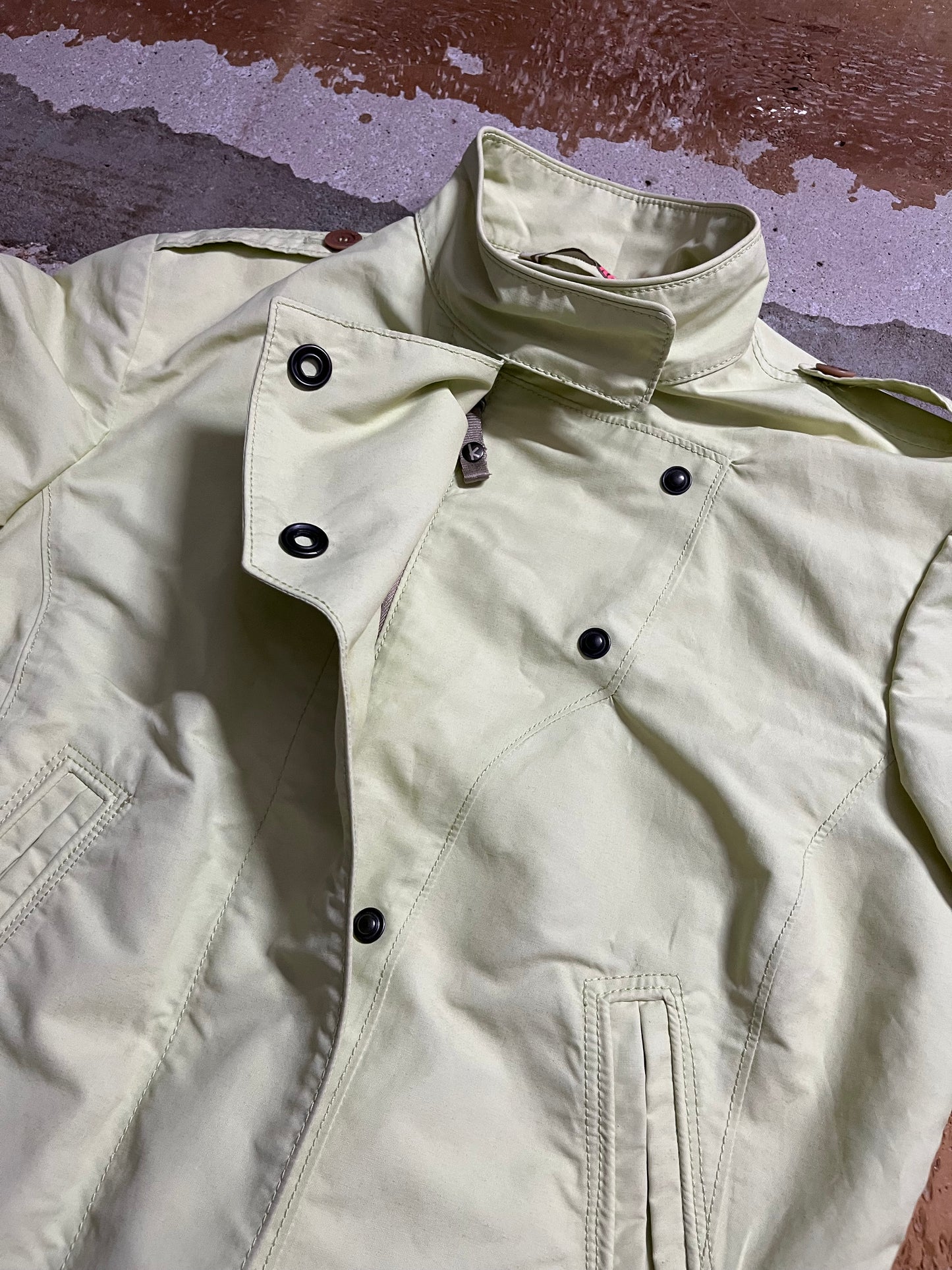 KEJO assymetrical embroidered japanese jacket - XS