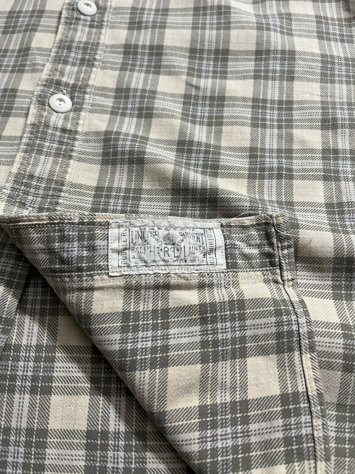 Ralph Lauren double RL workshirt - M