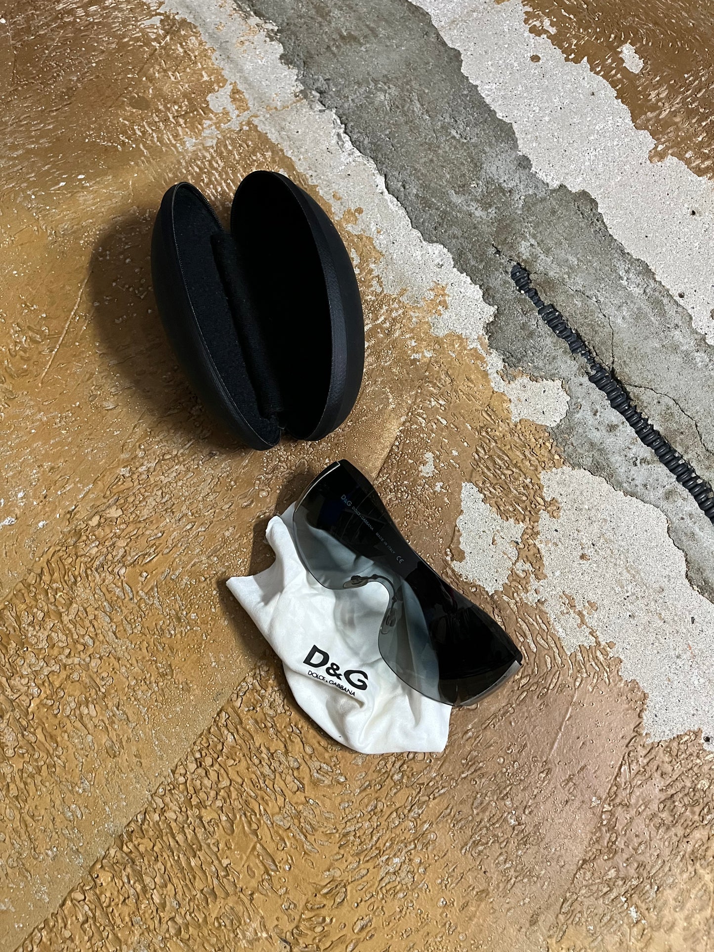 Dolce & Gabbana vintage shield sunglasses