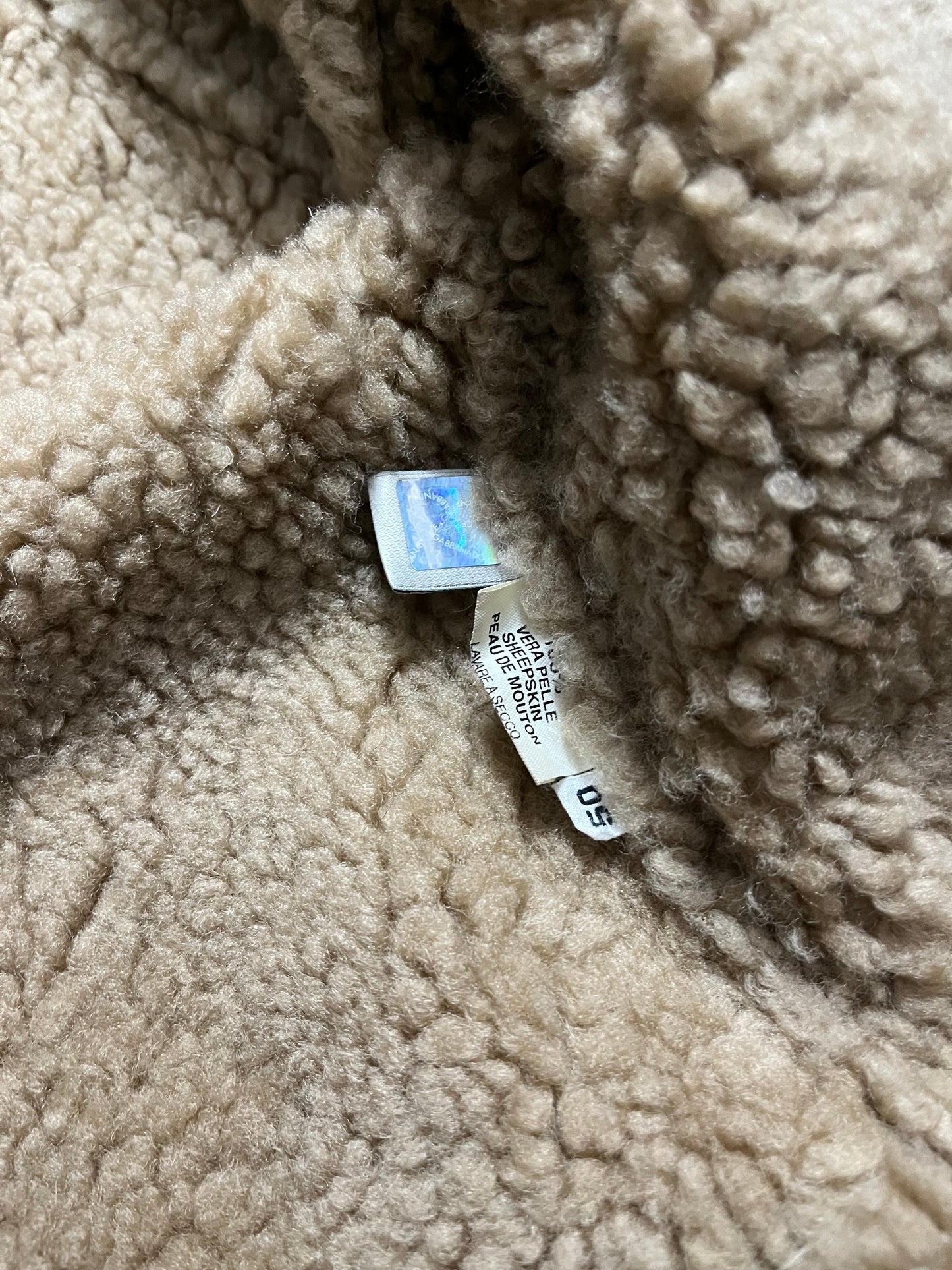 Dolce & Gabbana sherling afghan coat - M