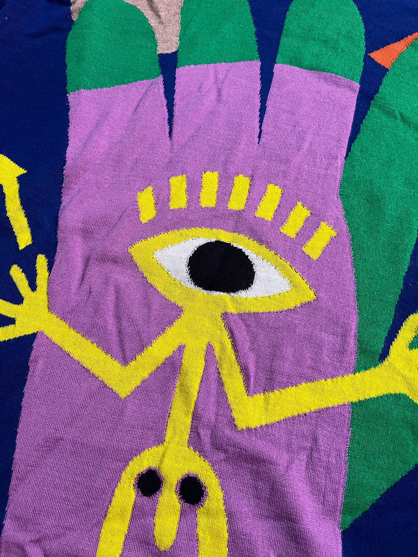 Walter van Beirendonck runway 100% wool sweater - L