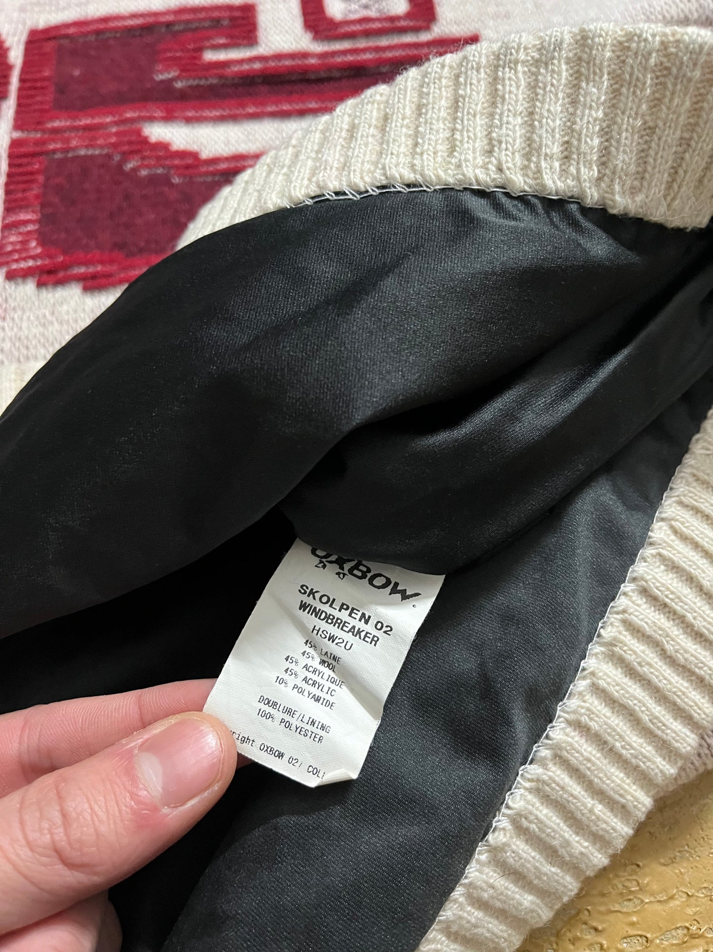 Oxbow vintage ski sweater - L