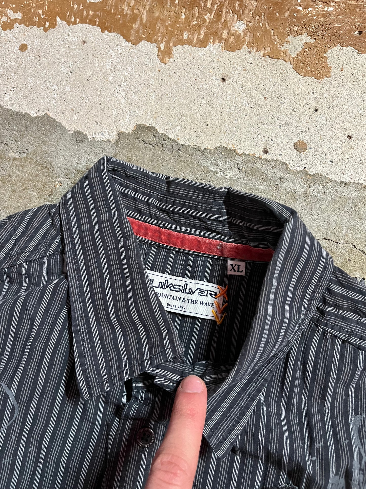 Quiksilver vintage polo tee shirt - XL