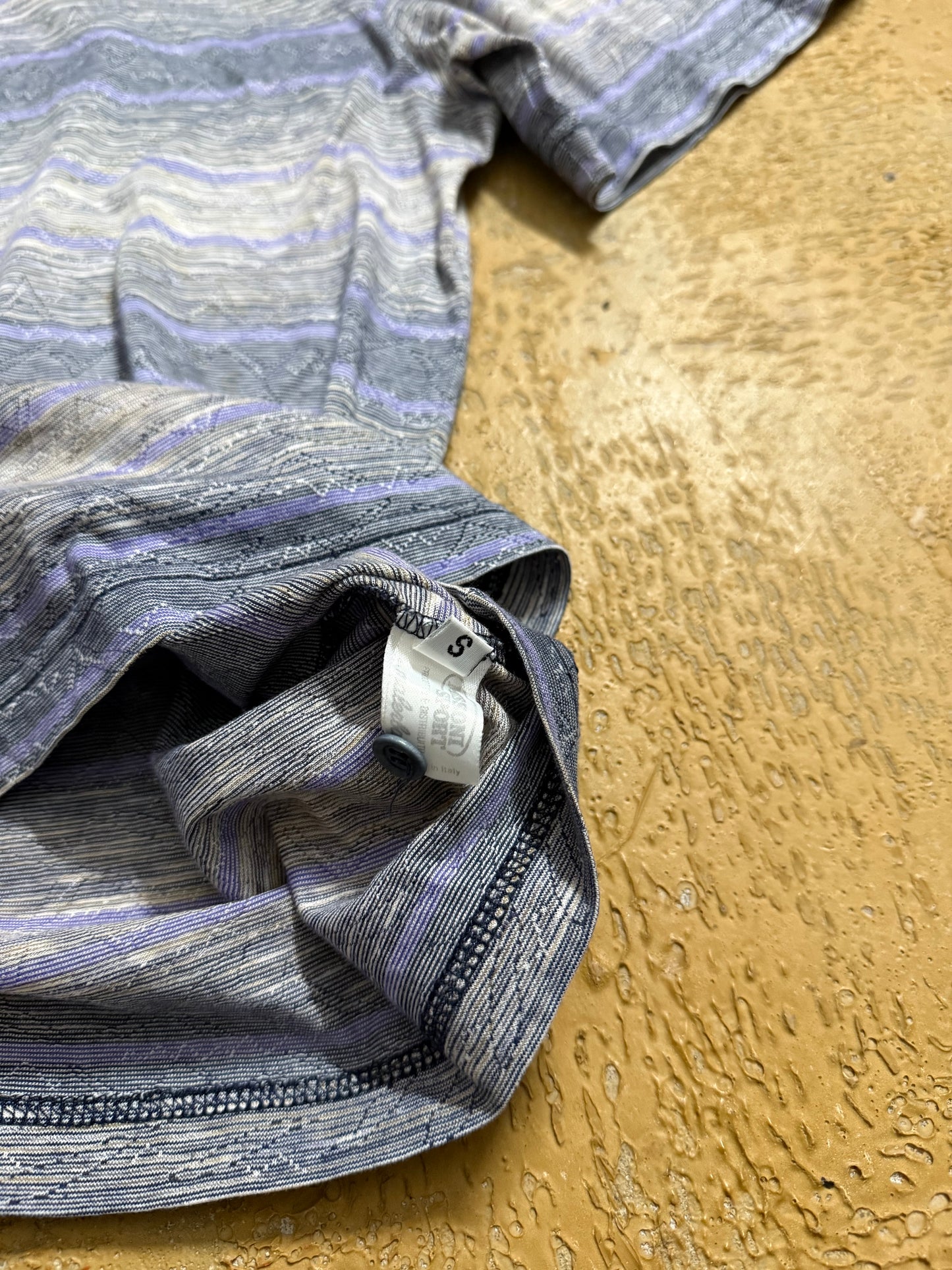 Missoni vintage knit polo shirt - S