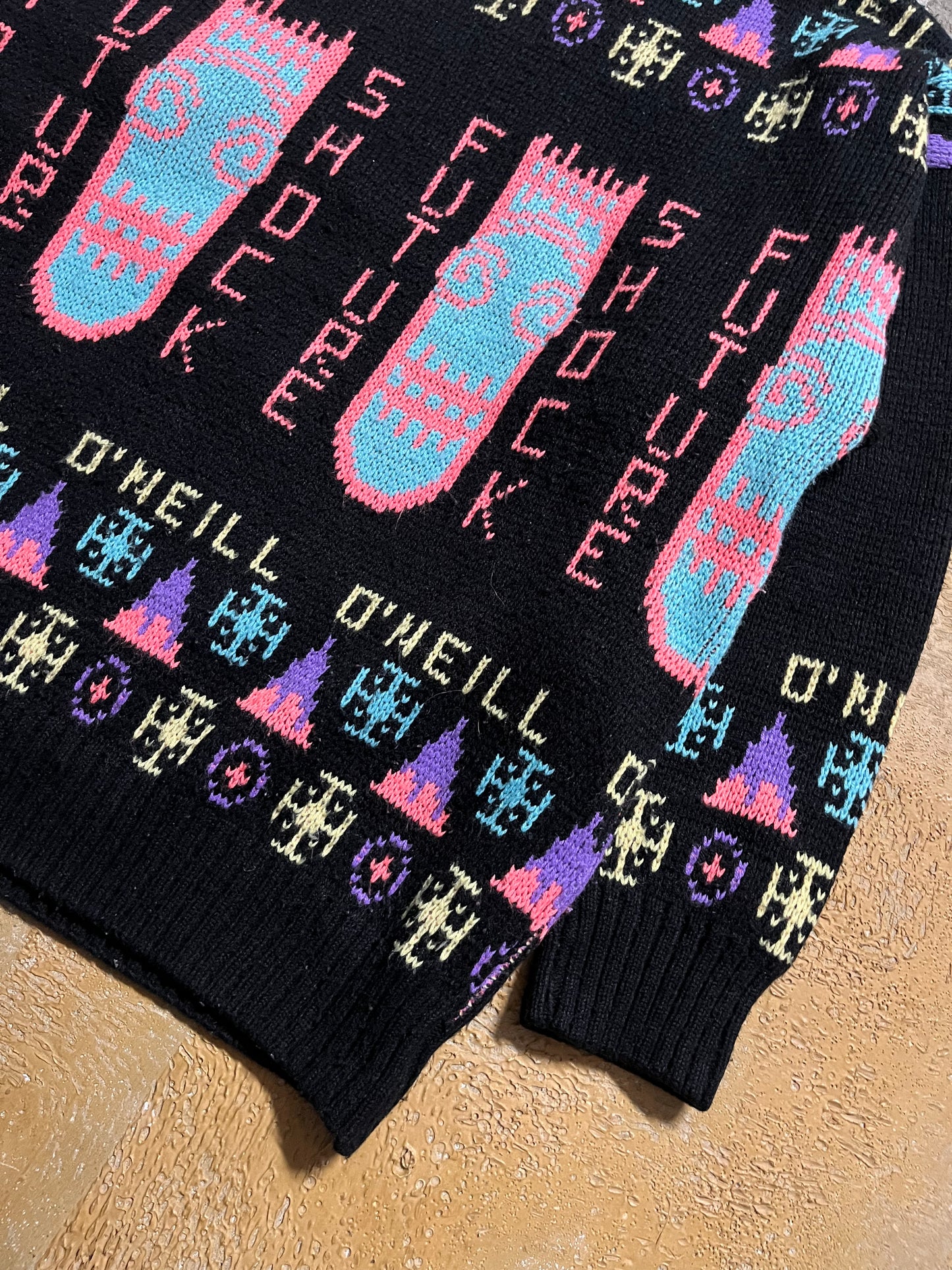 O’neill vintage ski knit sweater - S