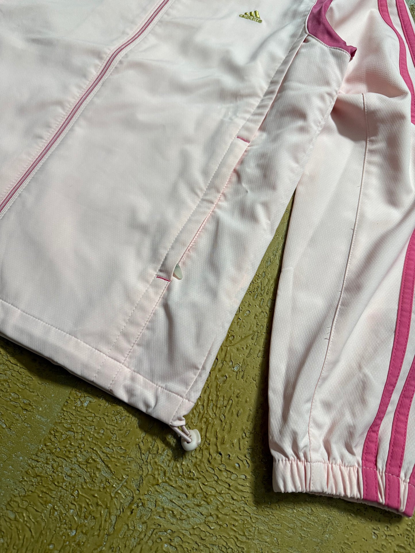 Vintage Adidas deadstock pink jacket - S