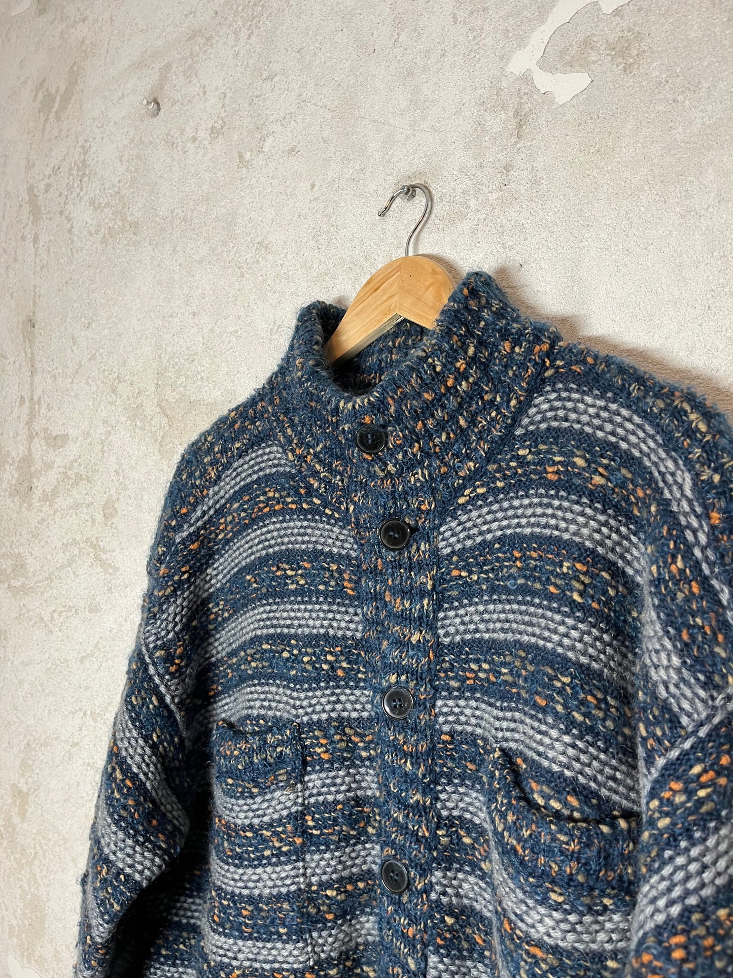 Missoni vintage retro designer 90s heavy knit - XXL