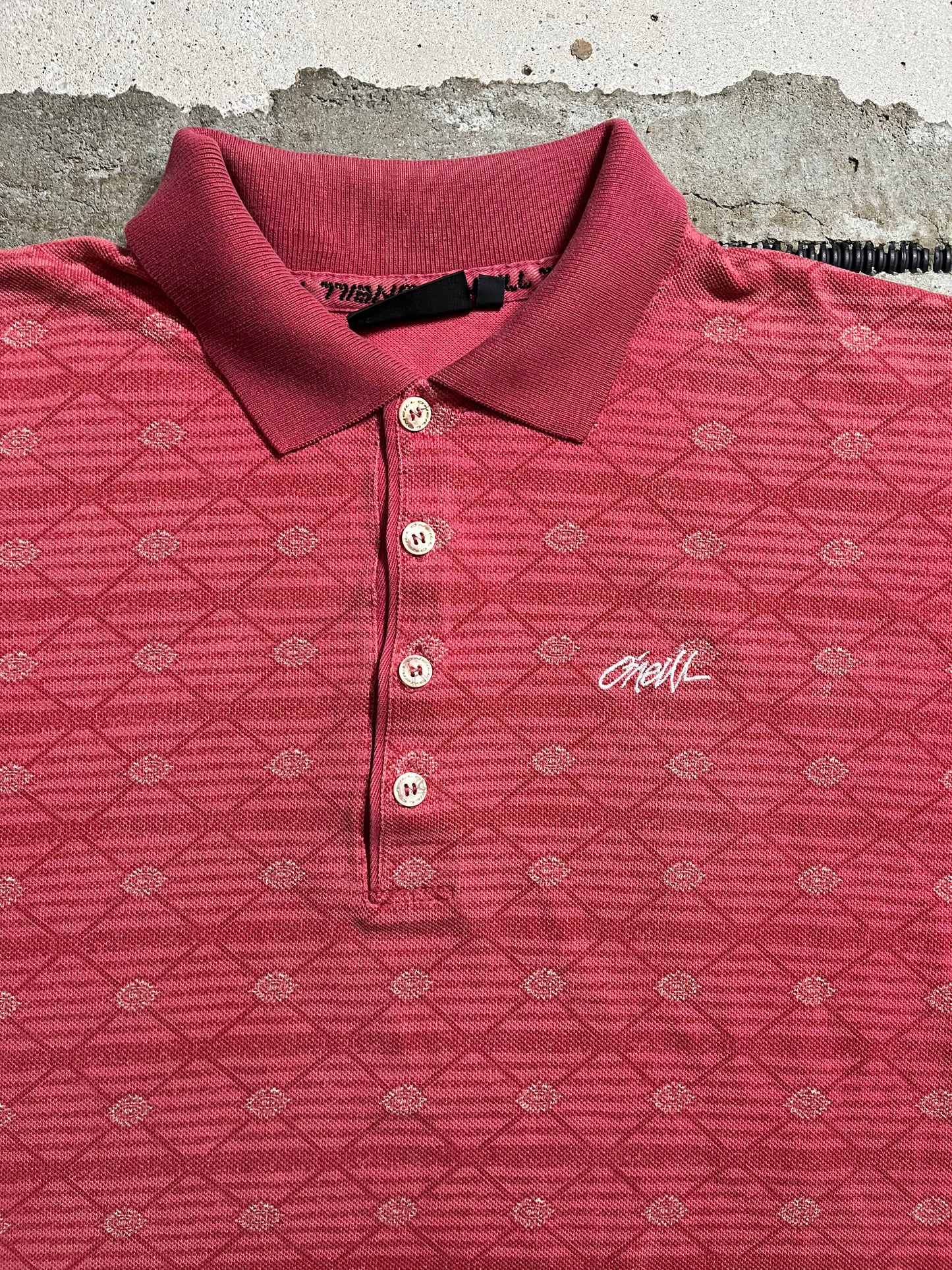 O’neill vintage red polo shirt - L