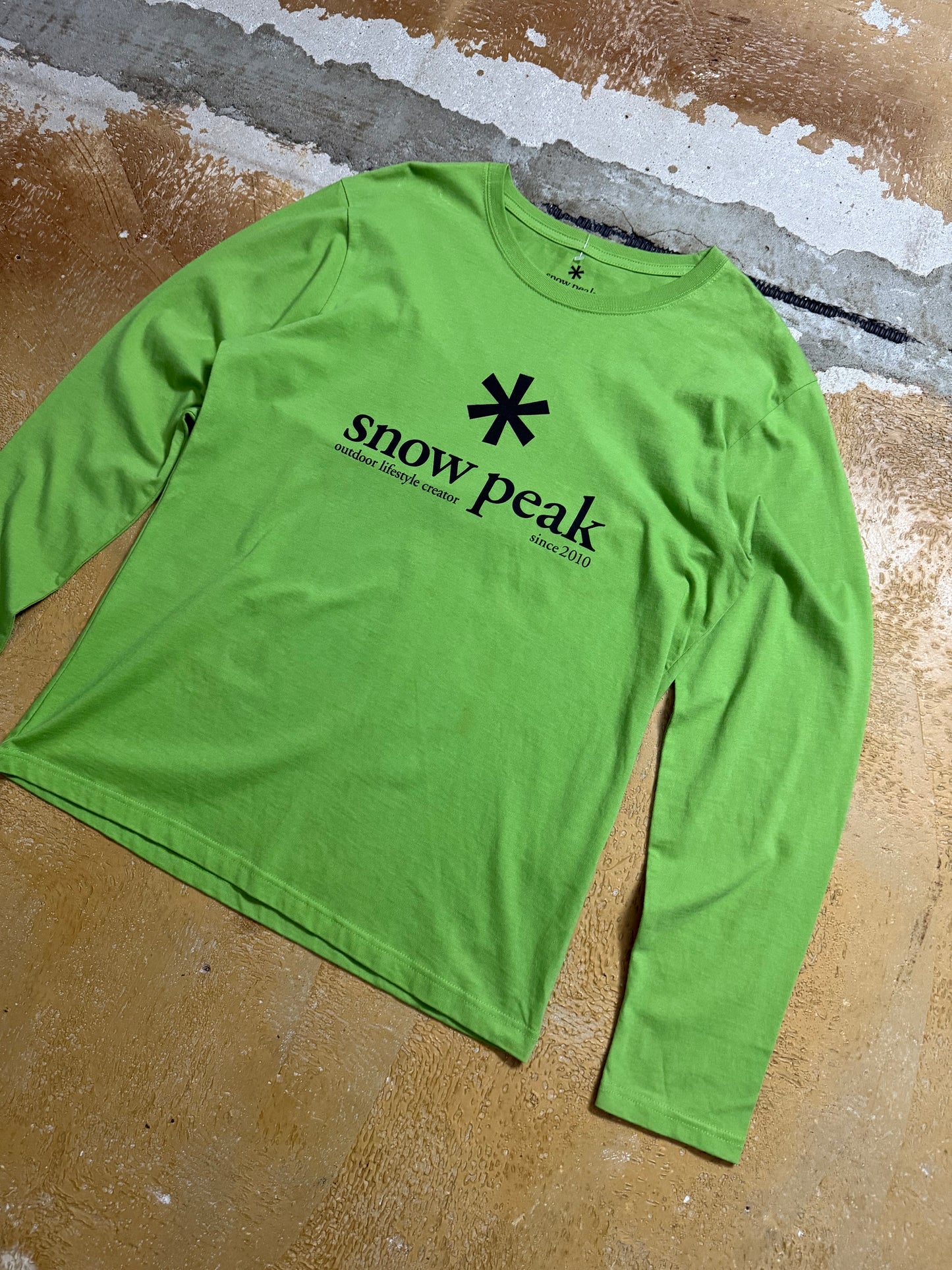 Snow Peak Korea longsleeve shirt - L