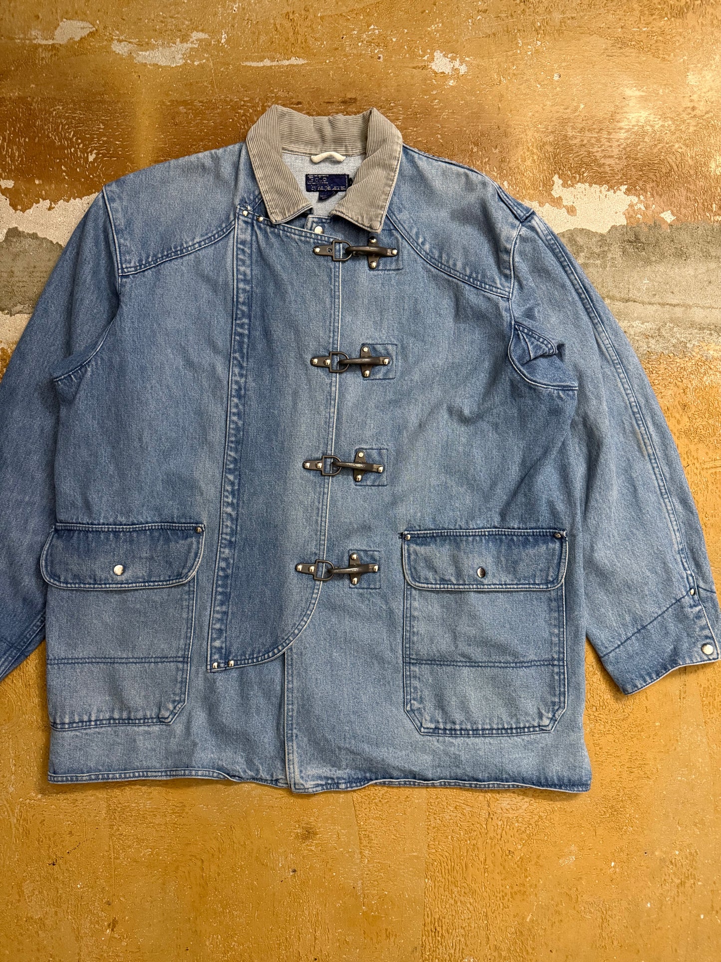 Ralph Lauren denim fireman clasp - XL