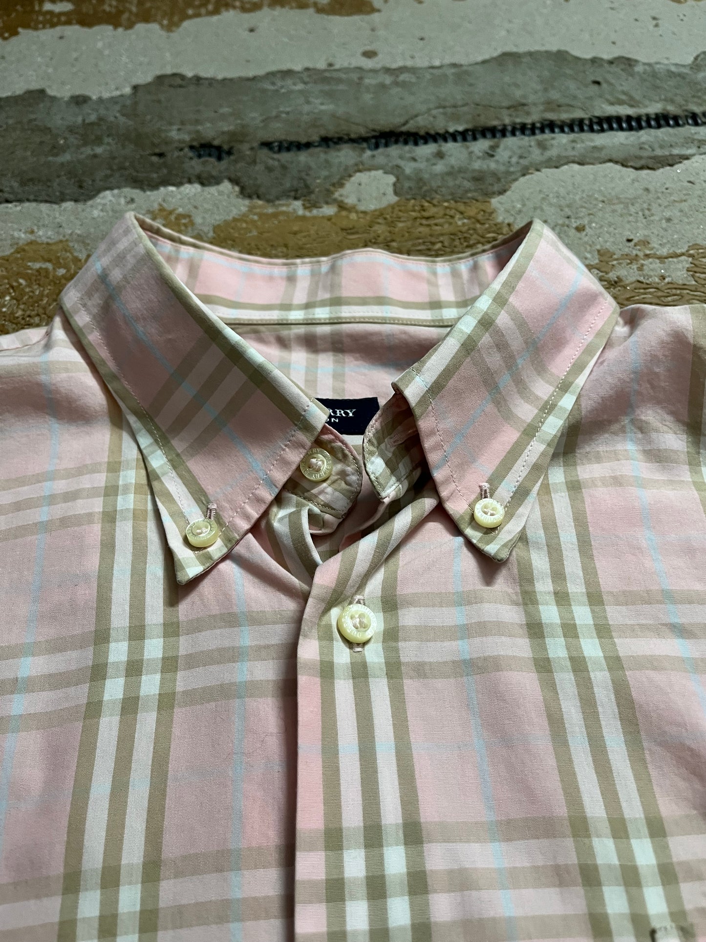 Burberry vintage pink flannel -