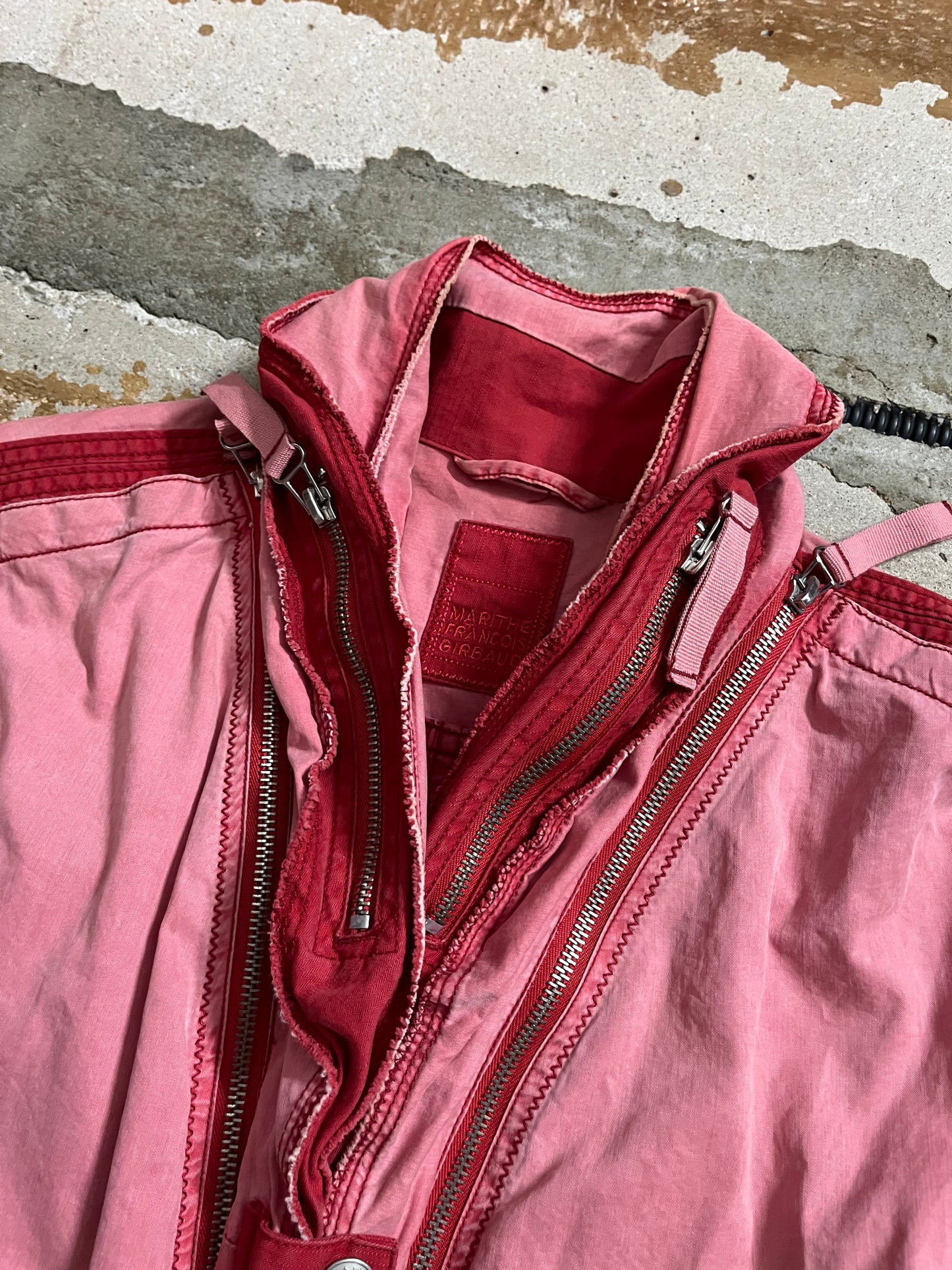 Marithe Francois Girbaud butterfly zip jacket - S