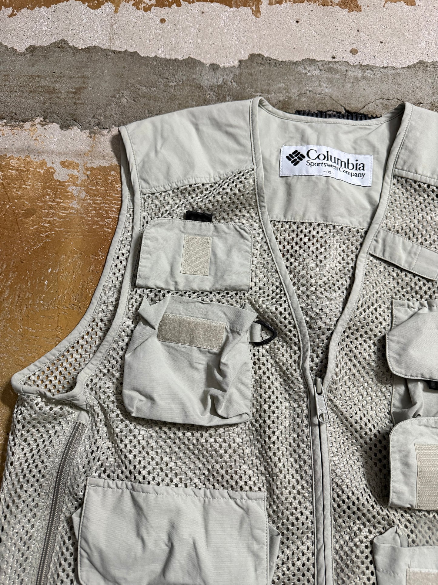Columbia vintage utility bodywarmer vest - M