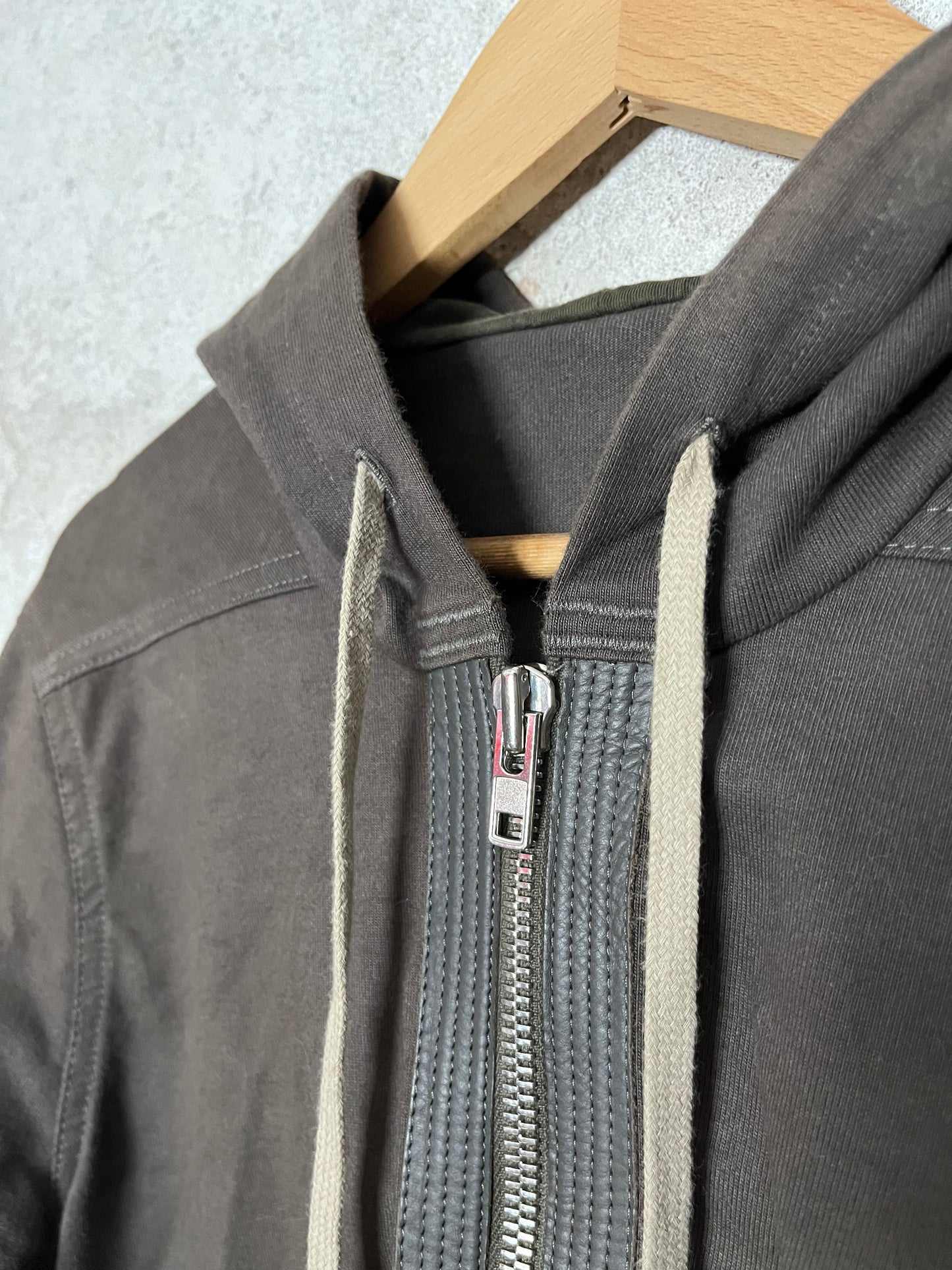 Rick Owens Faun S/S 15 zip-up hoodie - L
