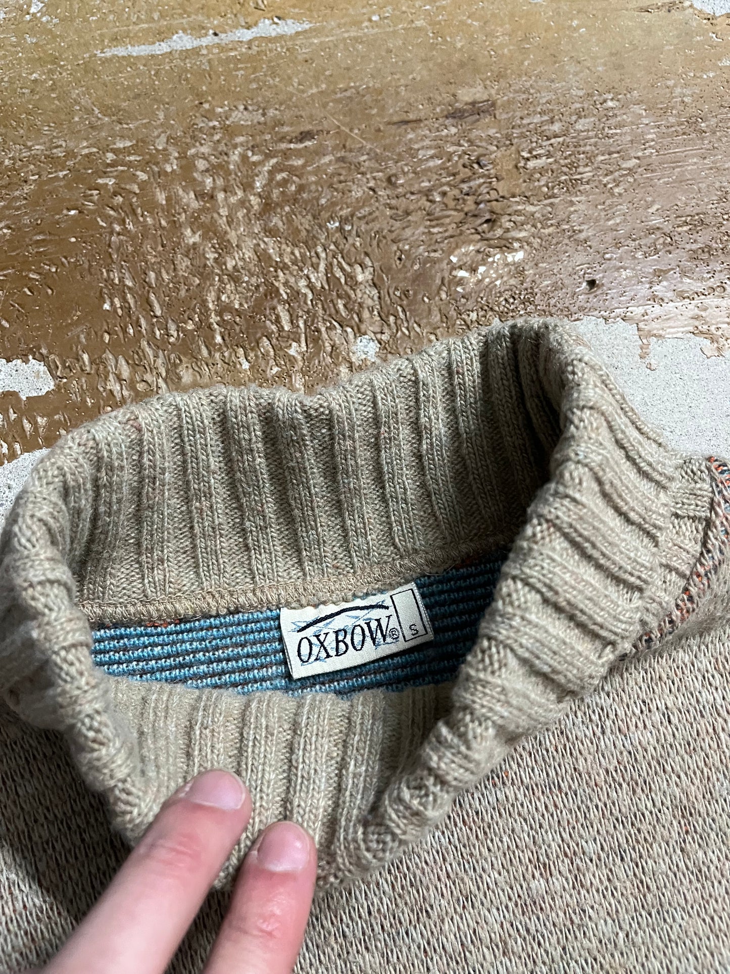 Oxbow vintage knit 1996 wool sweater - S