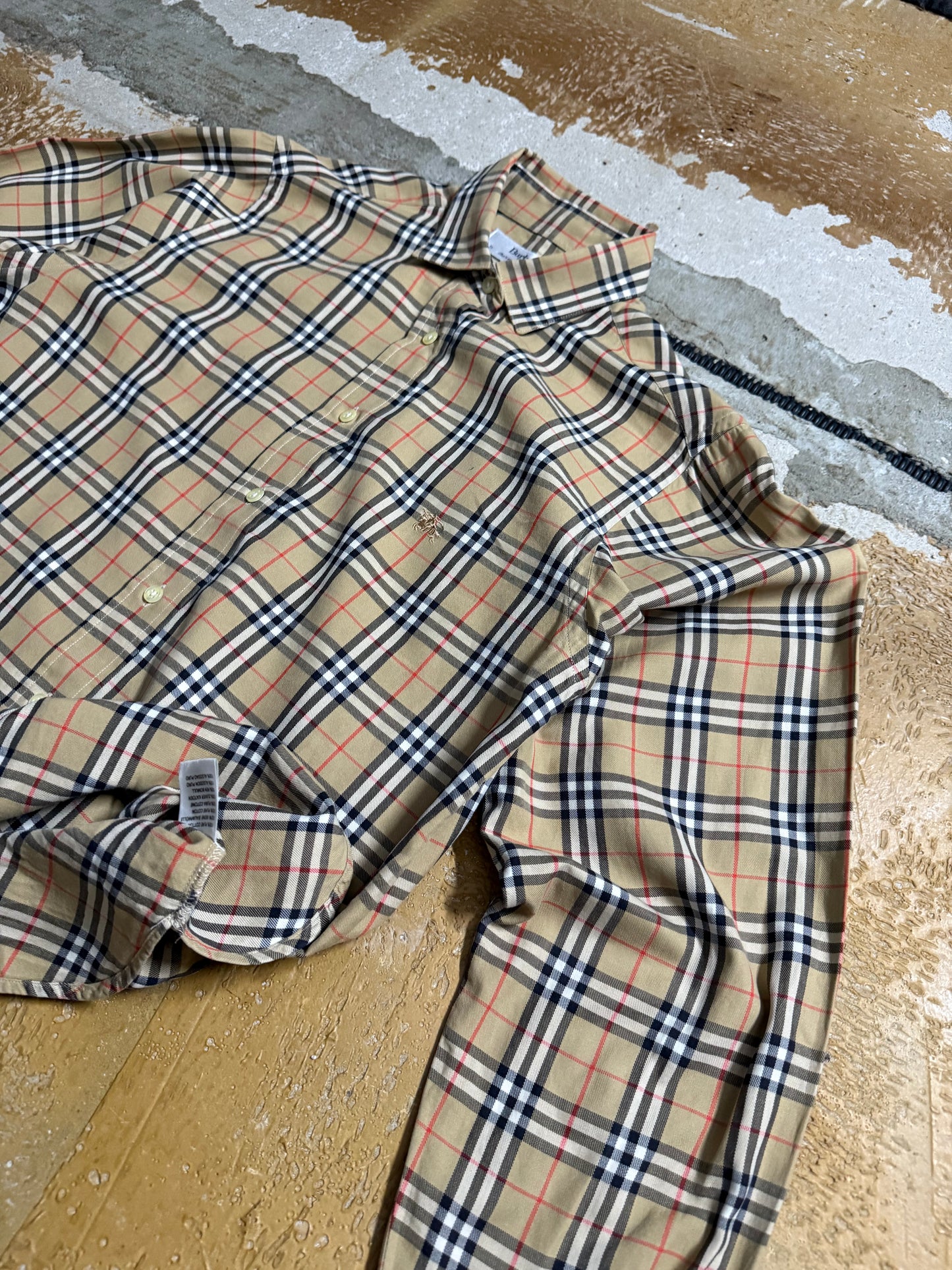 Burberry monogram vintage shirt - S