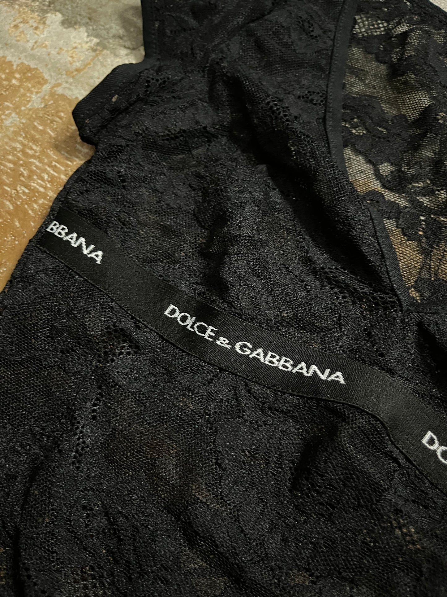 Dolce & Gabbana lace vintage top - S