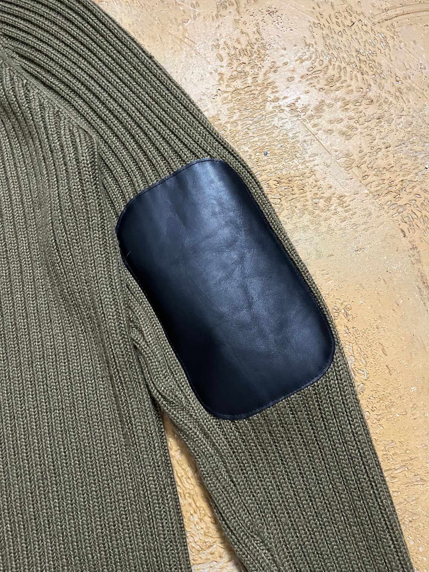 Vintage Oakley knit zip-up sweater - L