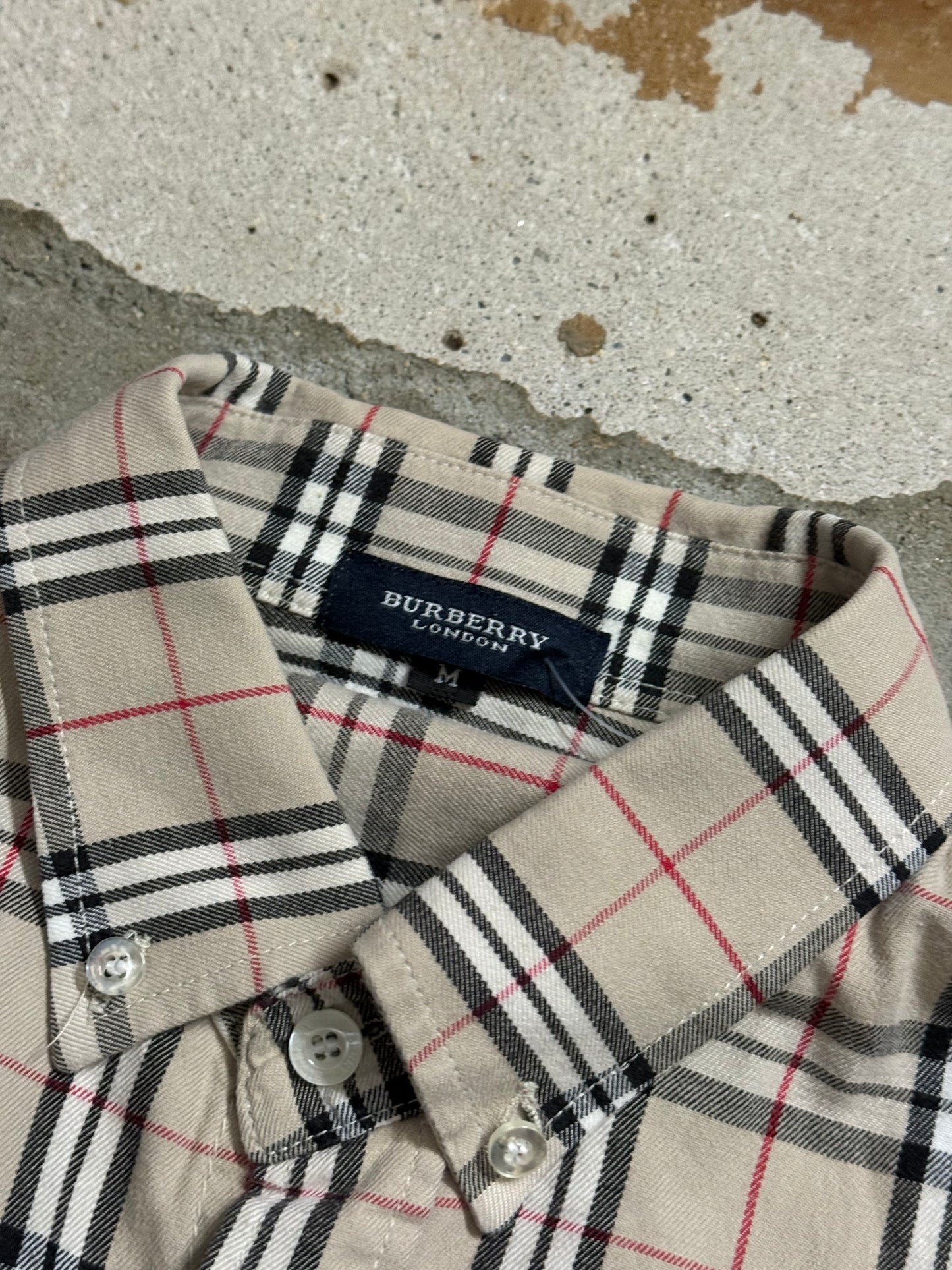 Burberry monogram vintage shirt - S