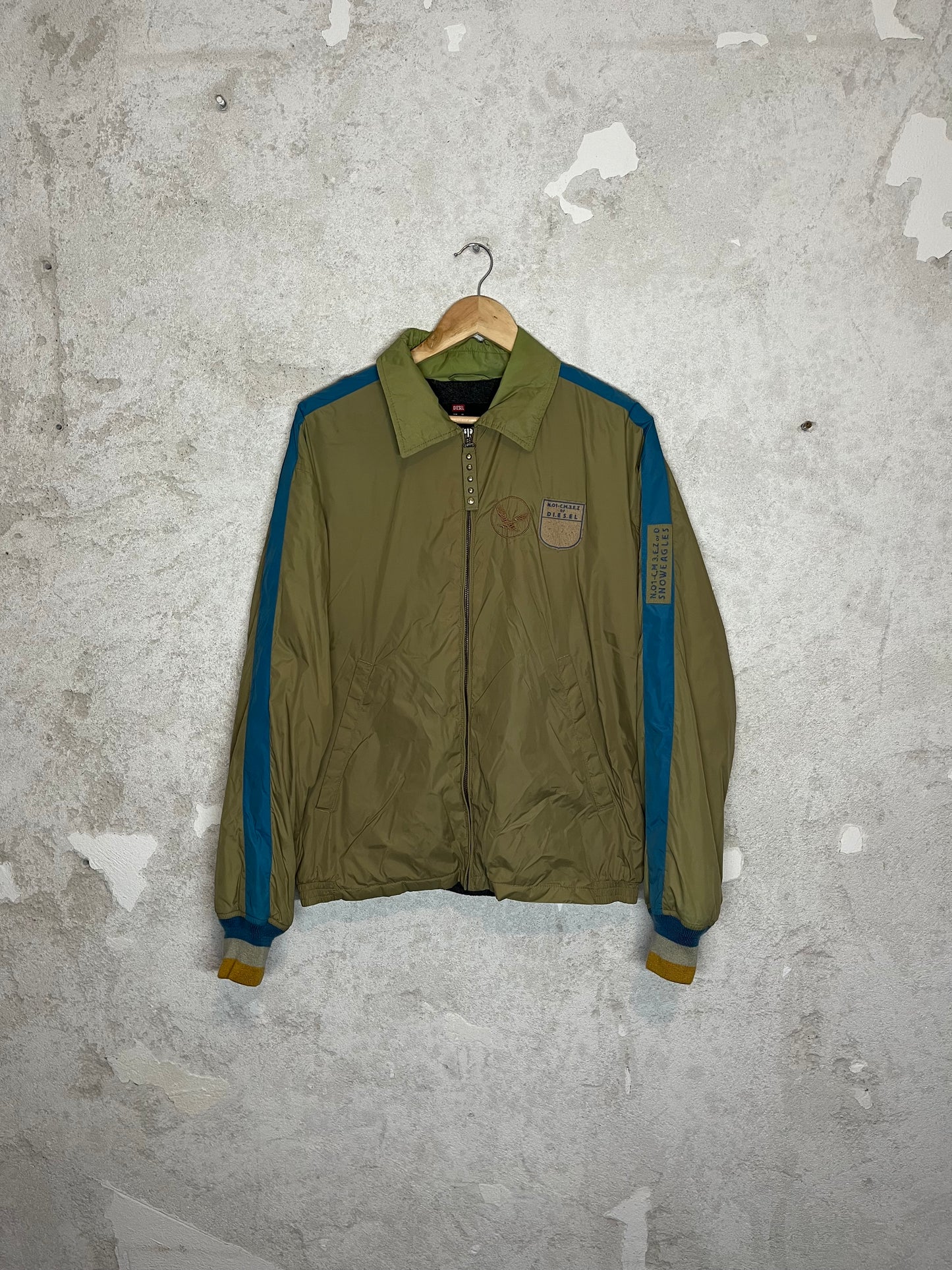 Diesel vintage retro 2000s 90s track jacket