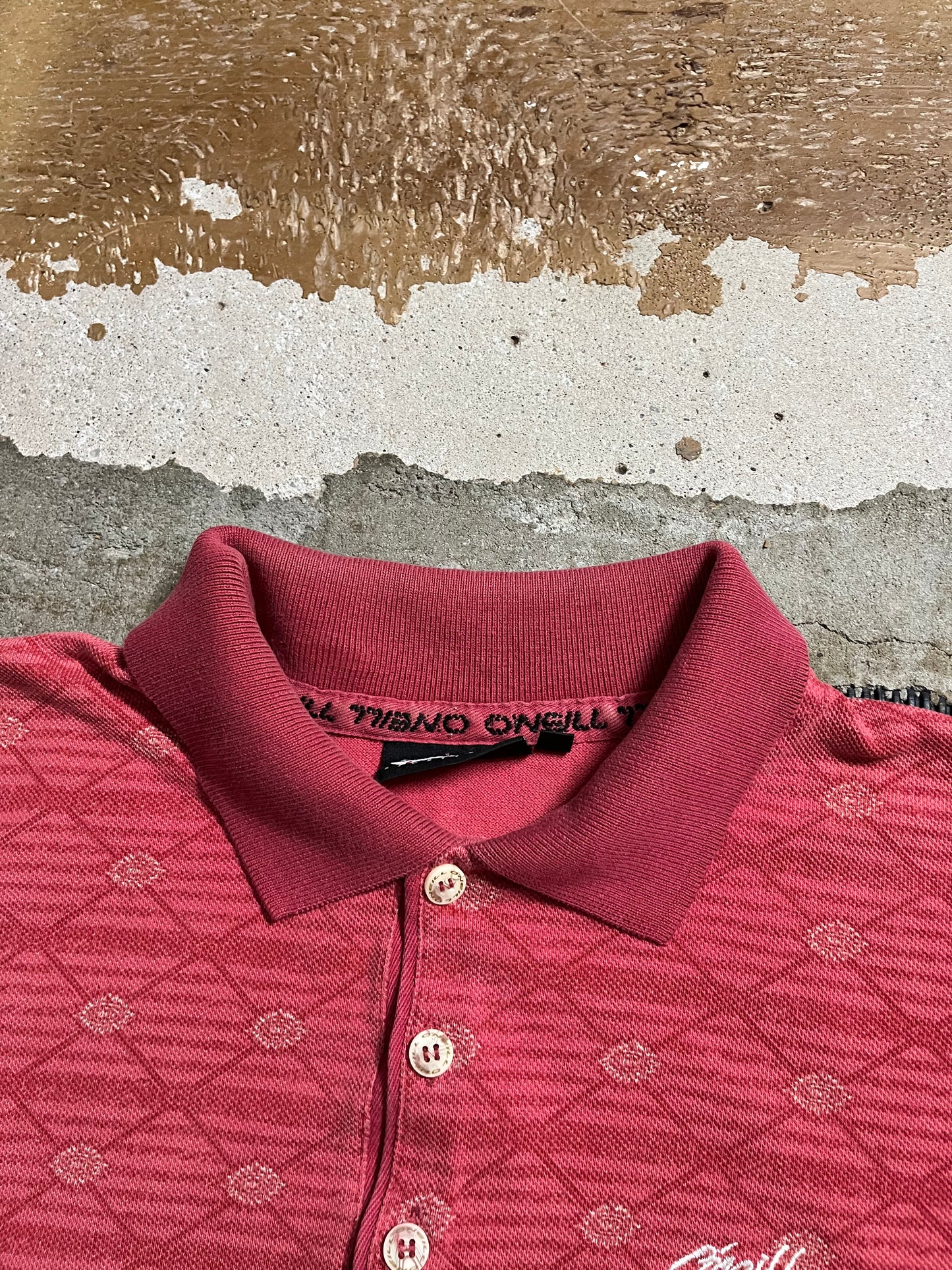 O’neill vintage red polo shirt - L