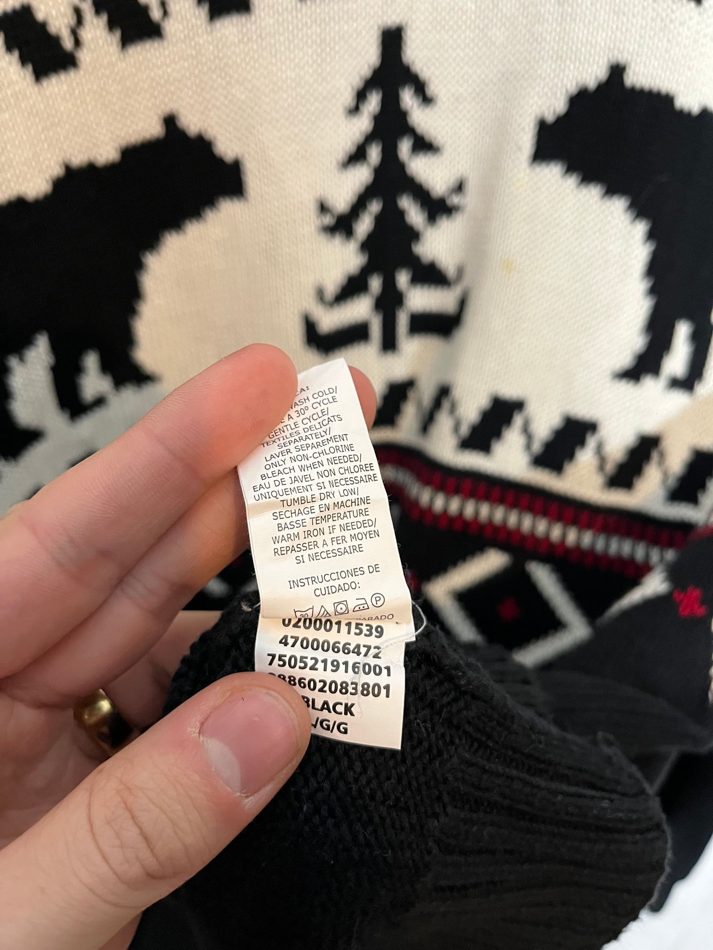 Ralph Lauren Chaps vintage ski sweater - L