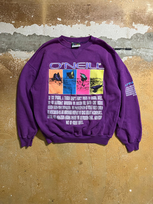 O’neill vintage Rare surf graphic sweater - M