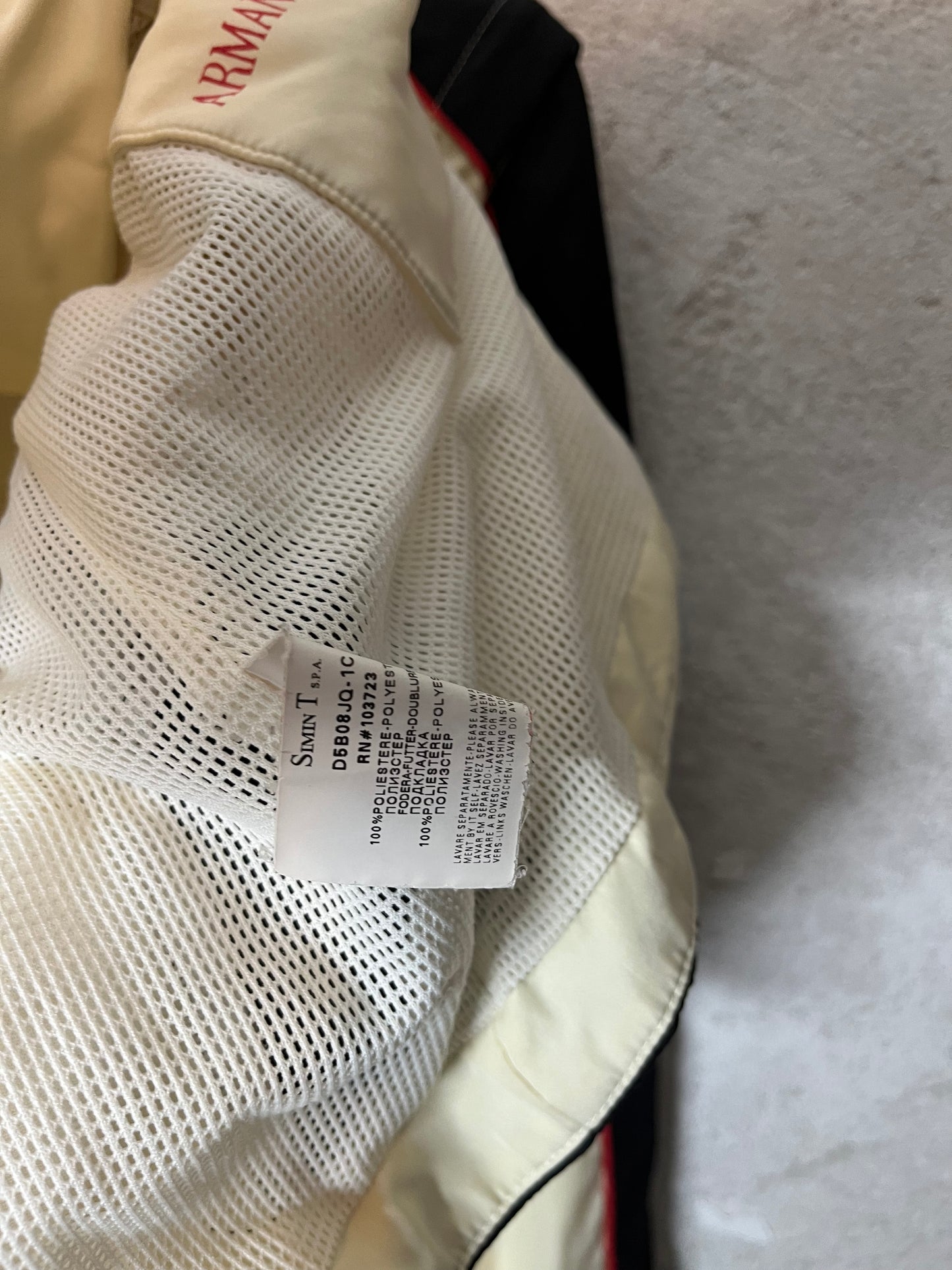 Emporio Armani vintage fireman clasp 2000s designer archive jacket - M