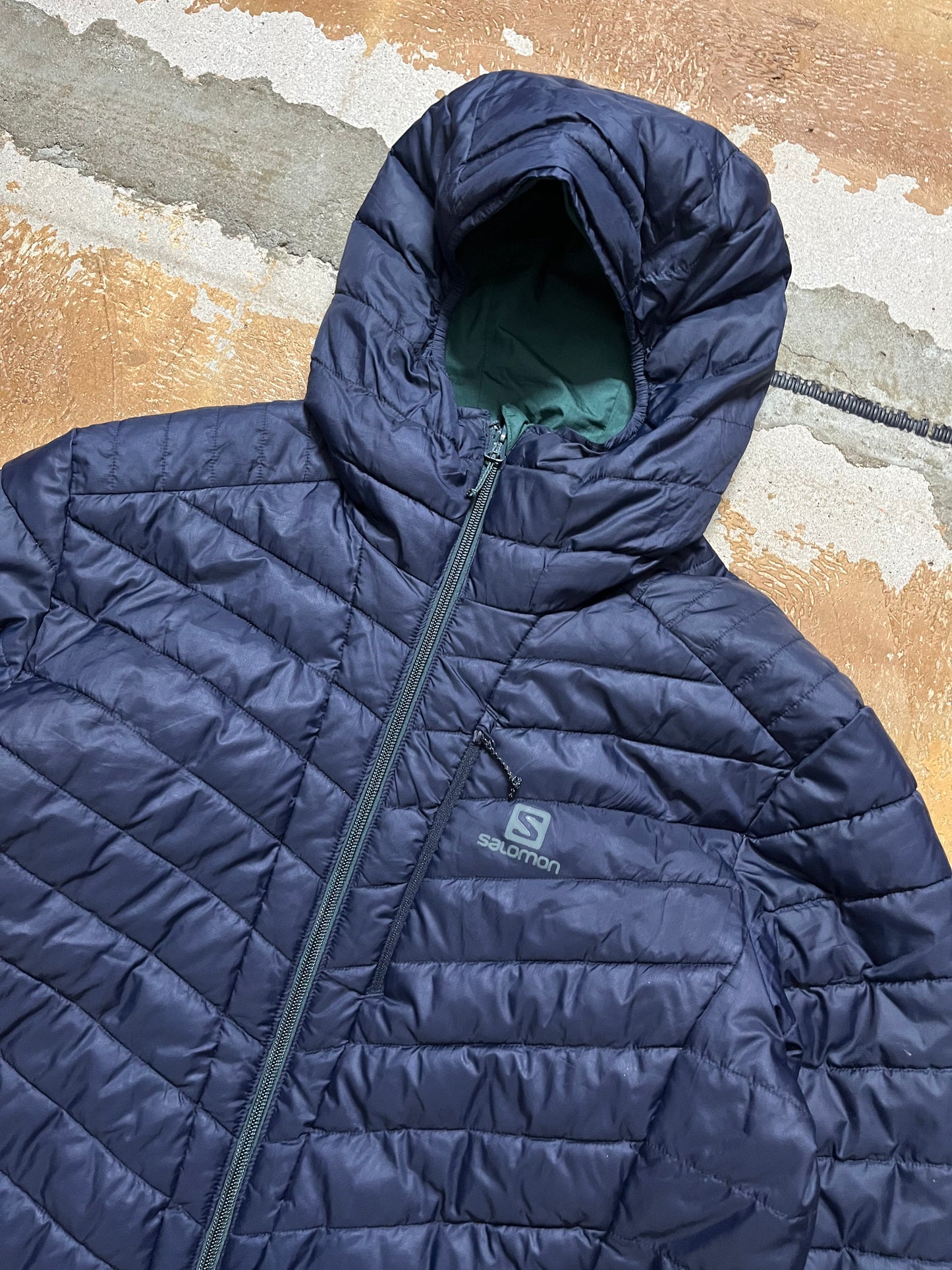Salomon reversible hiking down jacket - M