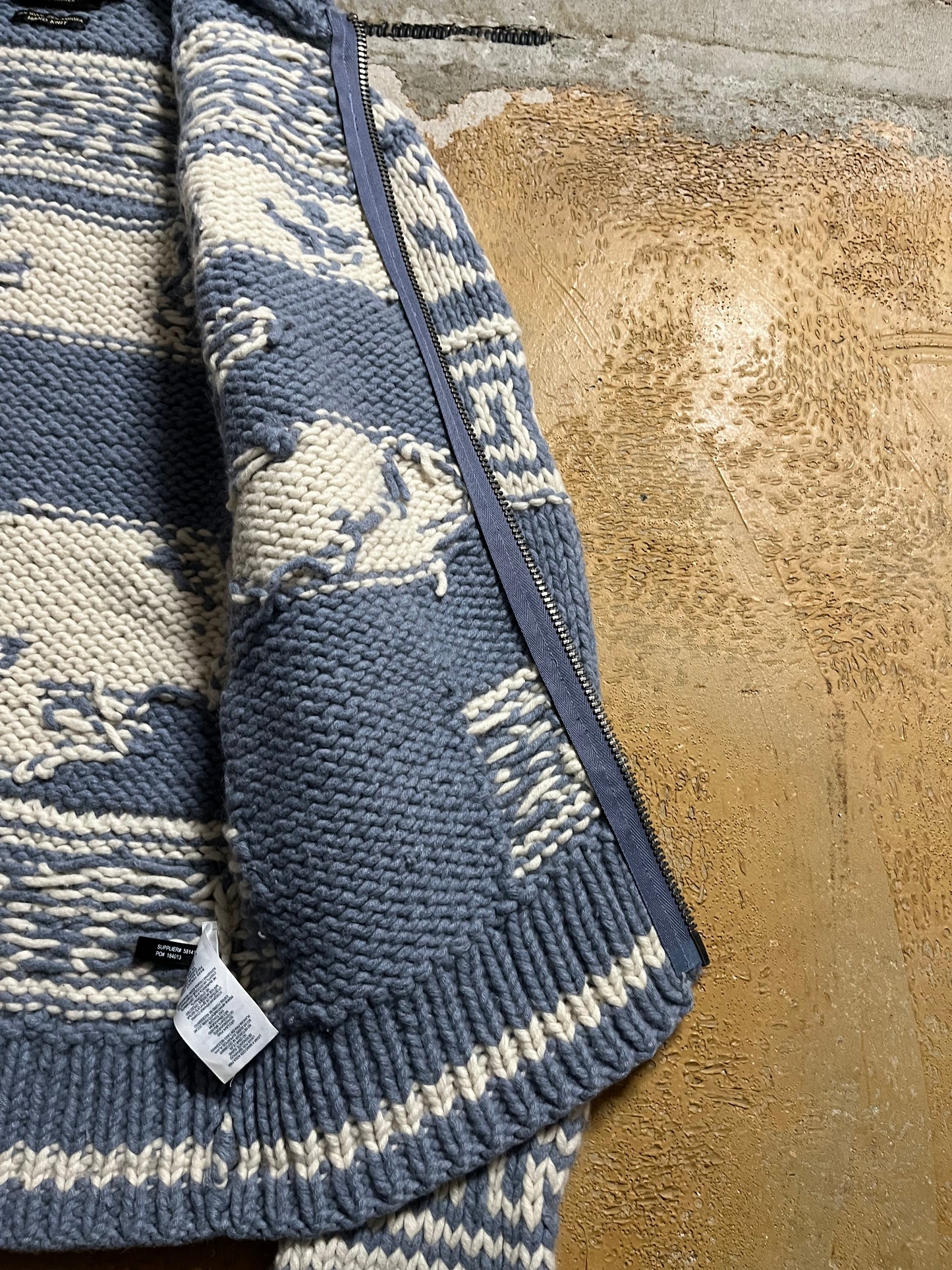 Ralph Lauren Double RL whale Hand Knit sweater - S