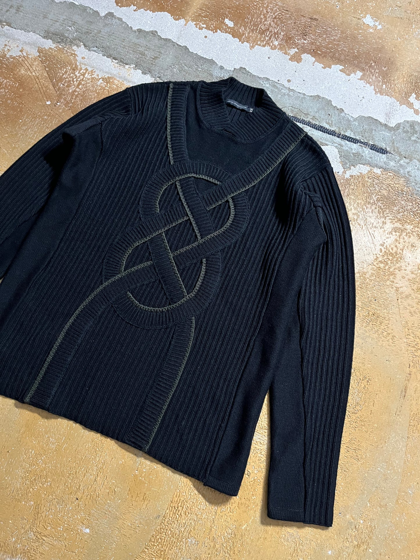 Marithe Francois Girbaud knit sweater - XL
