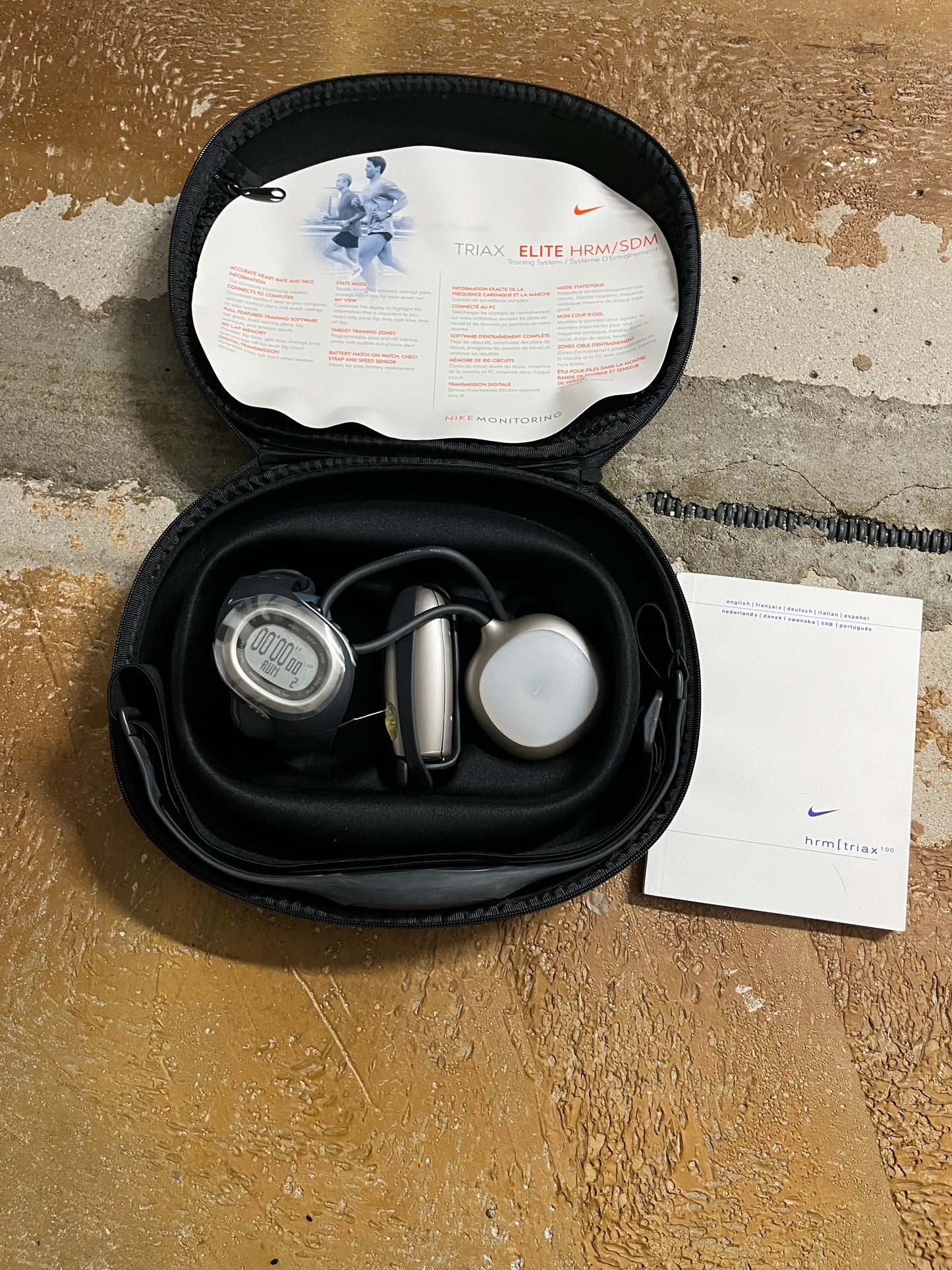 Nike Triax Elite HRM vintage sports watch (new)