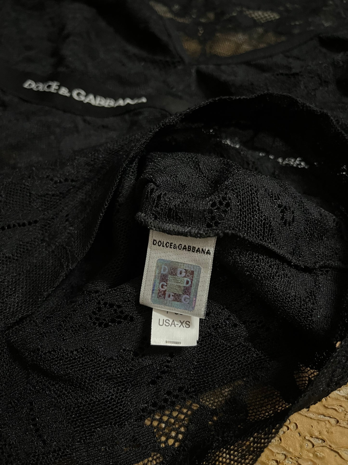 Dolce & Gabbana lace vintage top - S