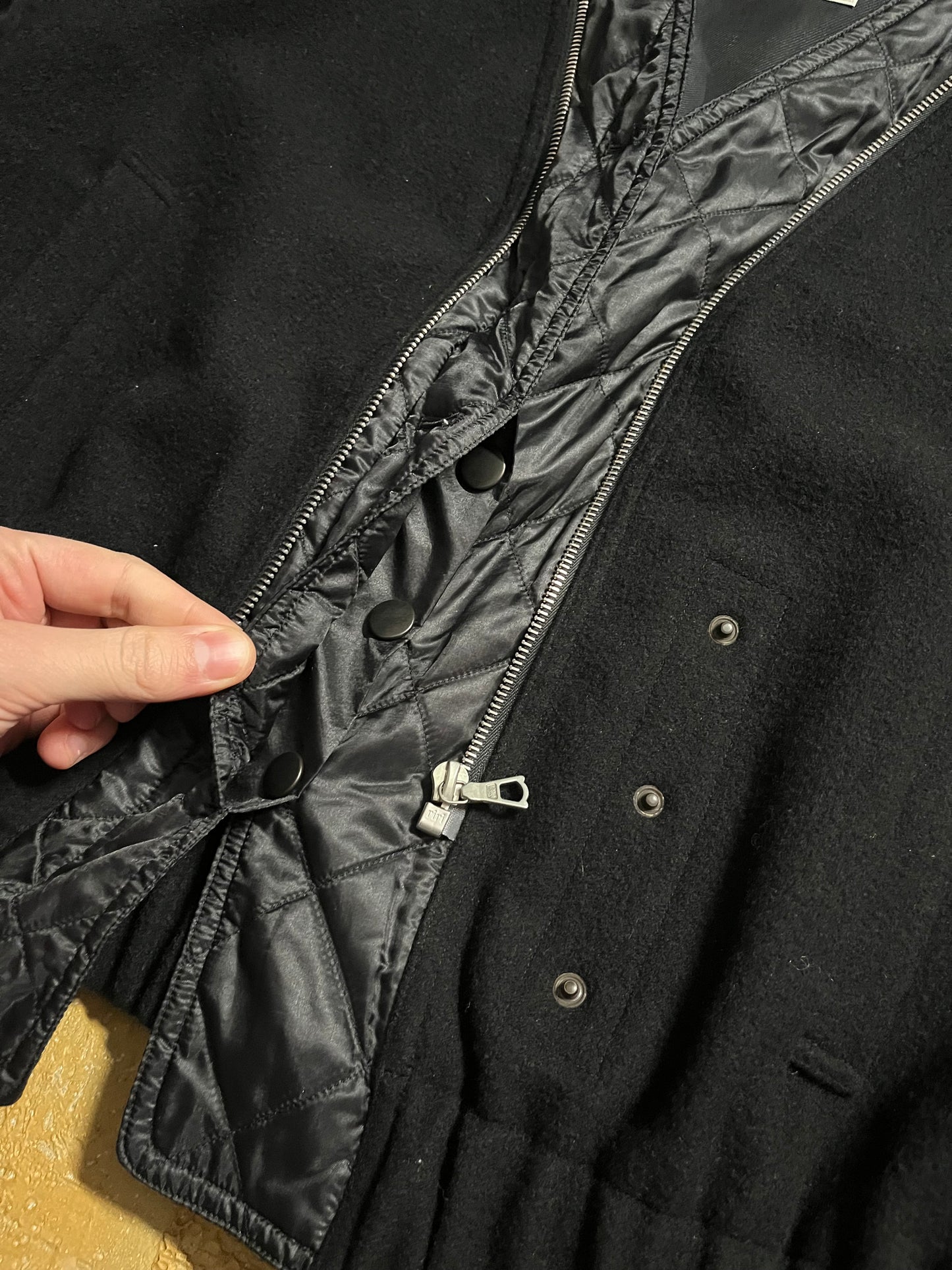 Dries van Noten vintage FW2007 gimp fill zip gimp bomber jacket - S