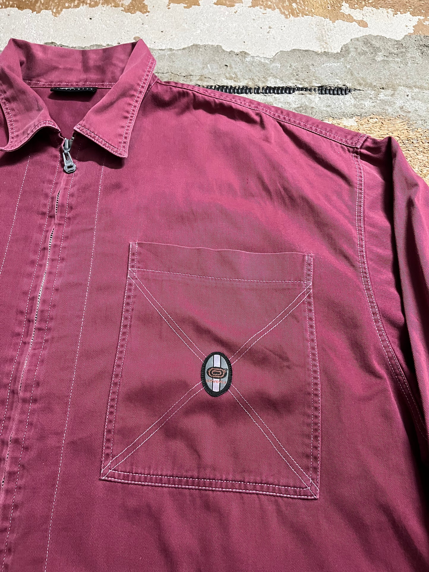 O’neill vintage zipped overshirt - XL