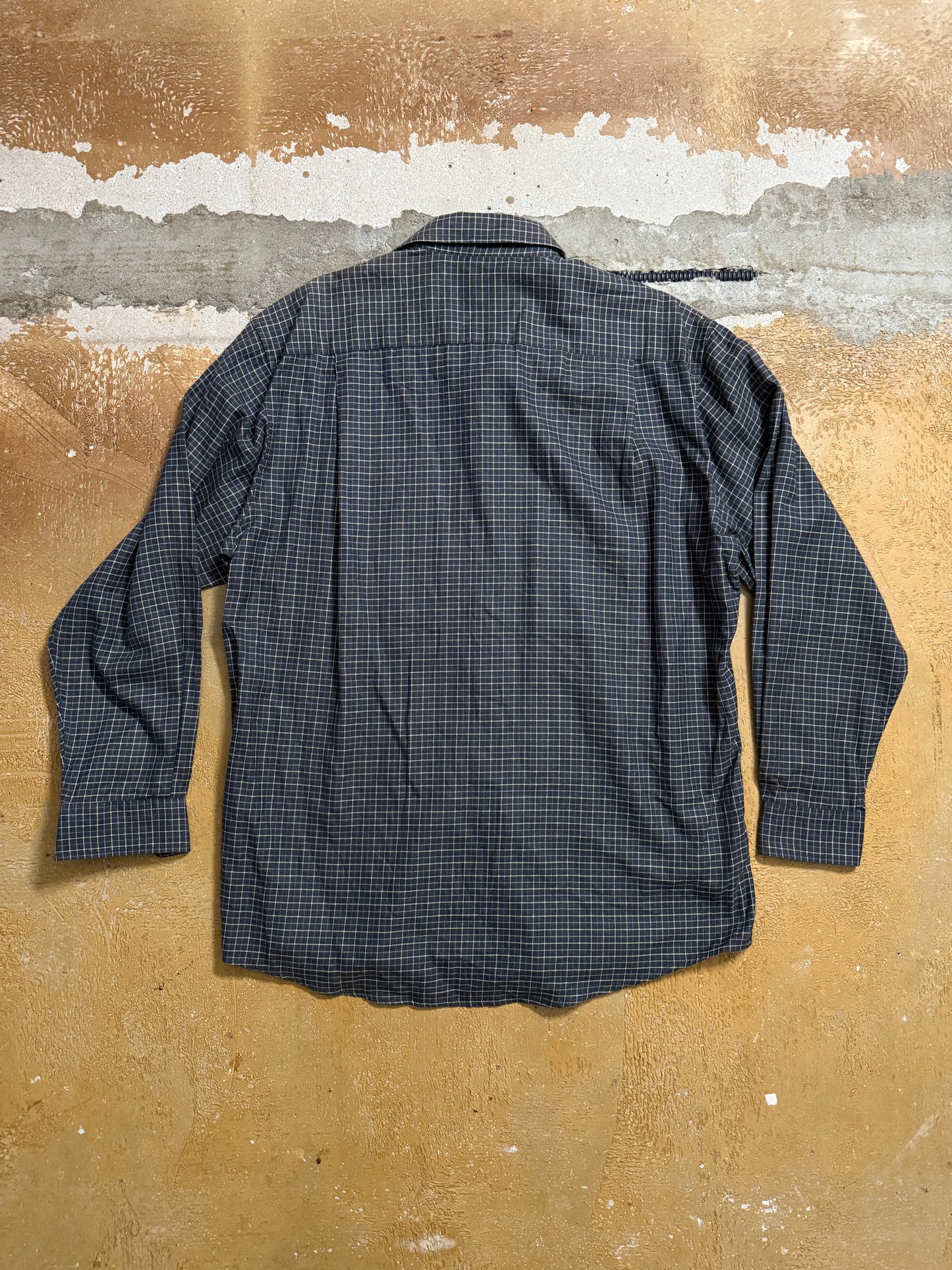 Yves Saint Laurent checkered overshirt - L