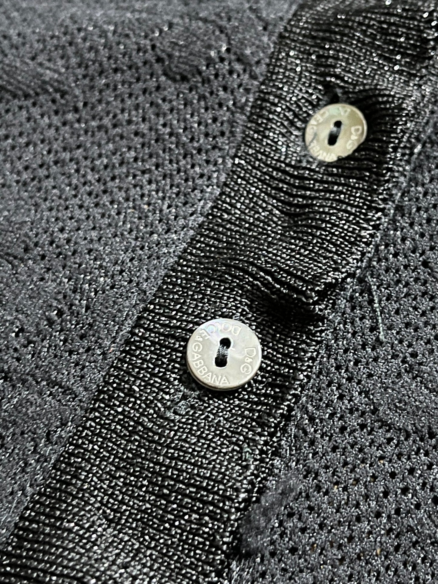 Dolce & Gabbana mesh lace top - M