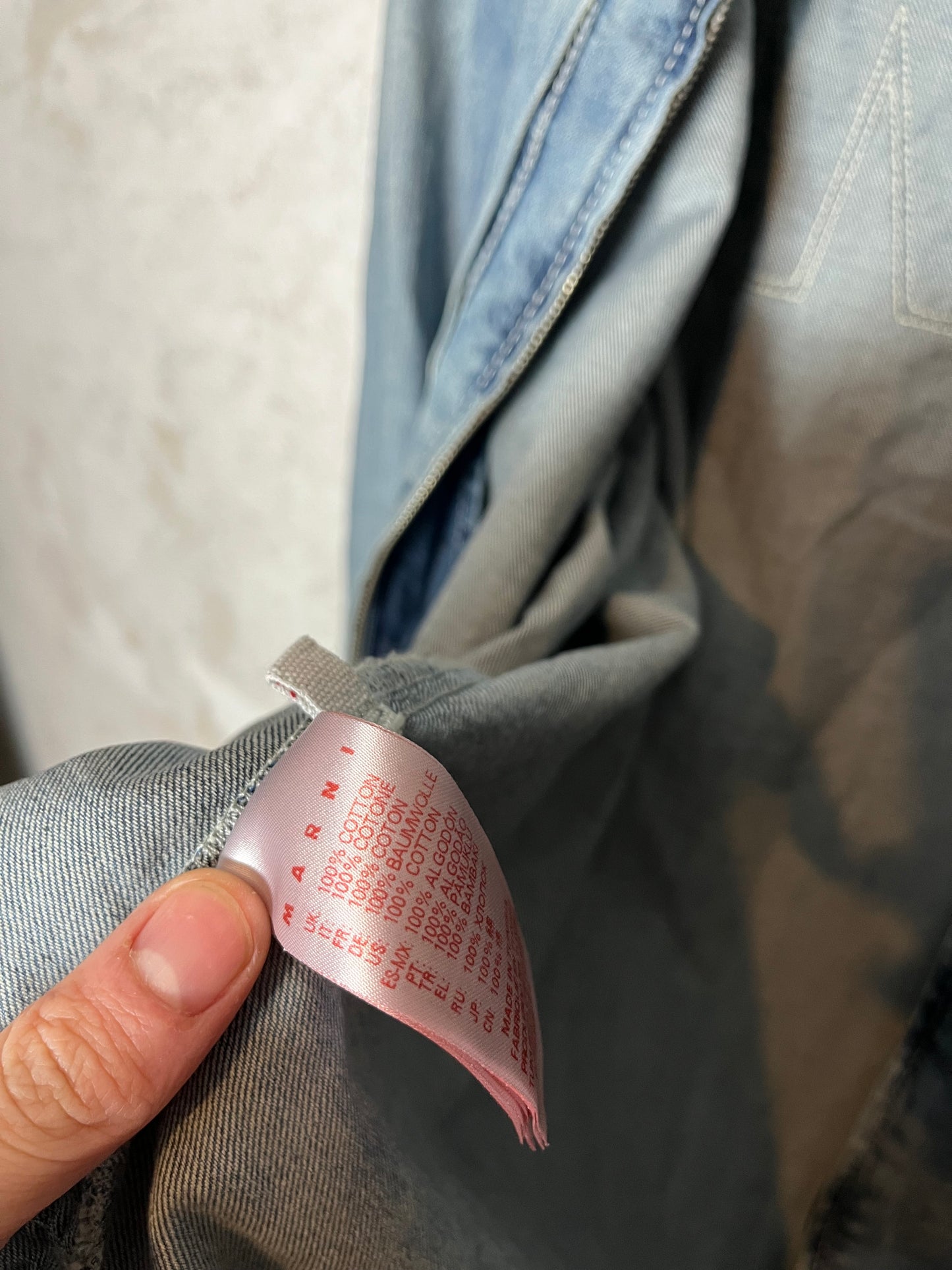 Marni “M” denim jacket - S