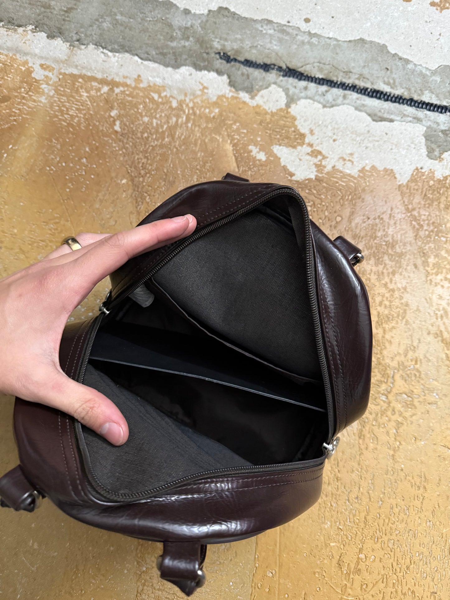 Puma vintage brown handbag