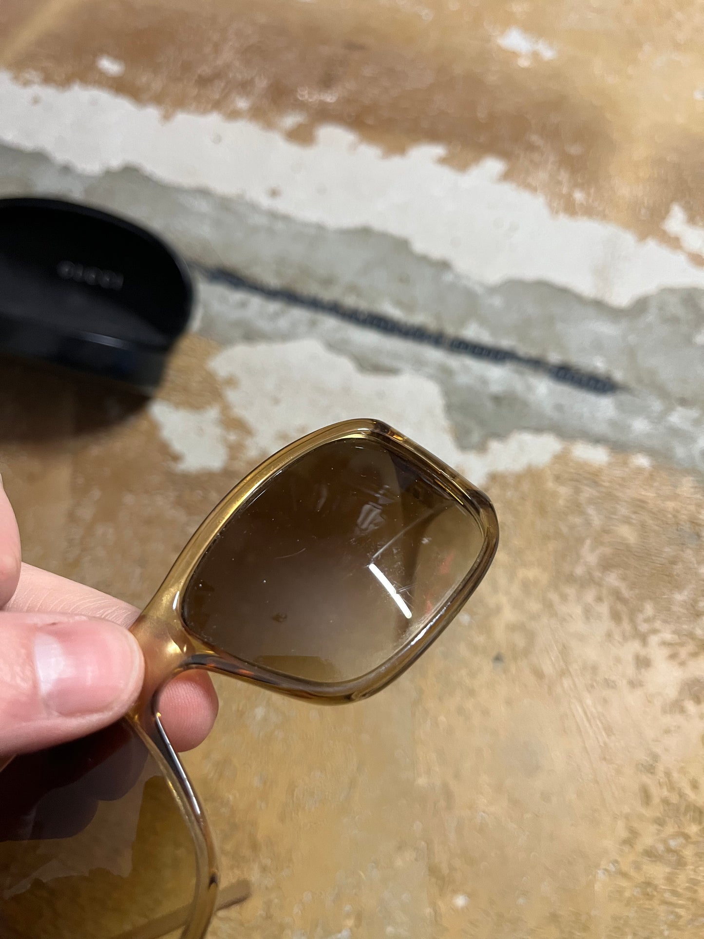 Vintage Gucci sunglasses with box