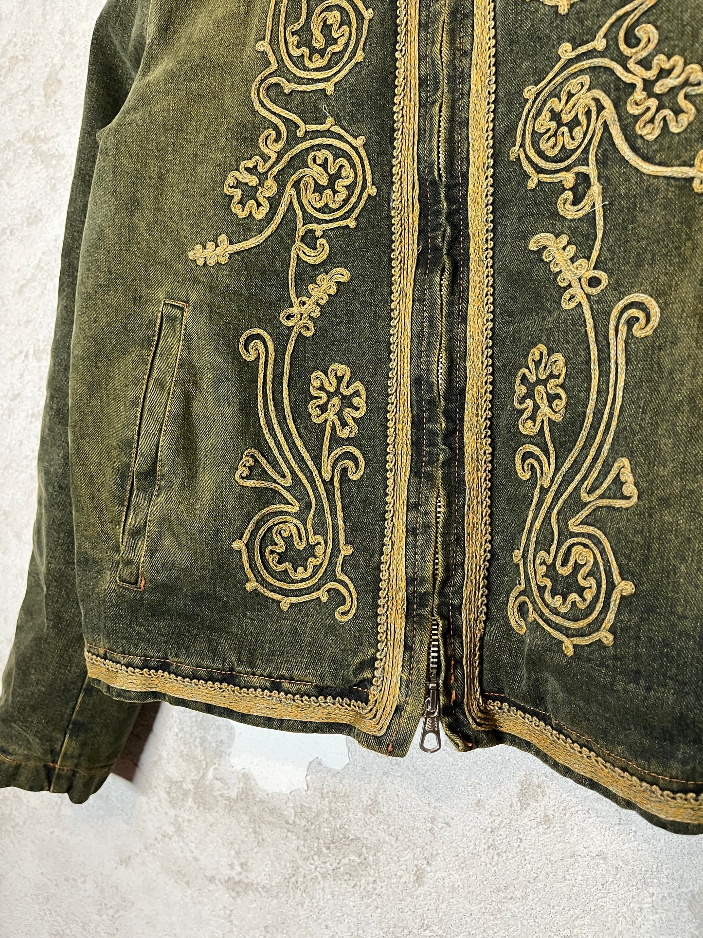 Jean Paul Gaultier vintage designer 90s 2000s embroidered archive jacket