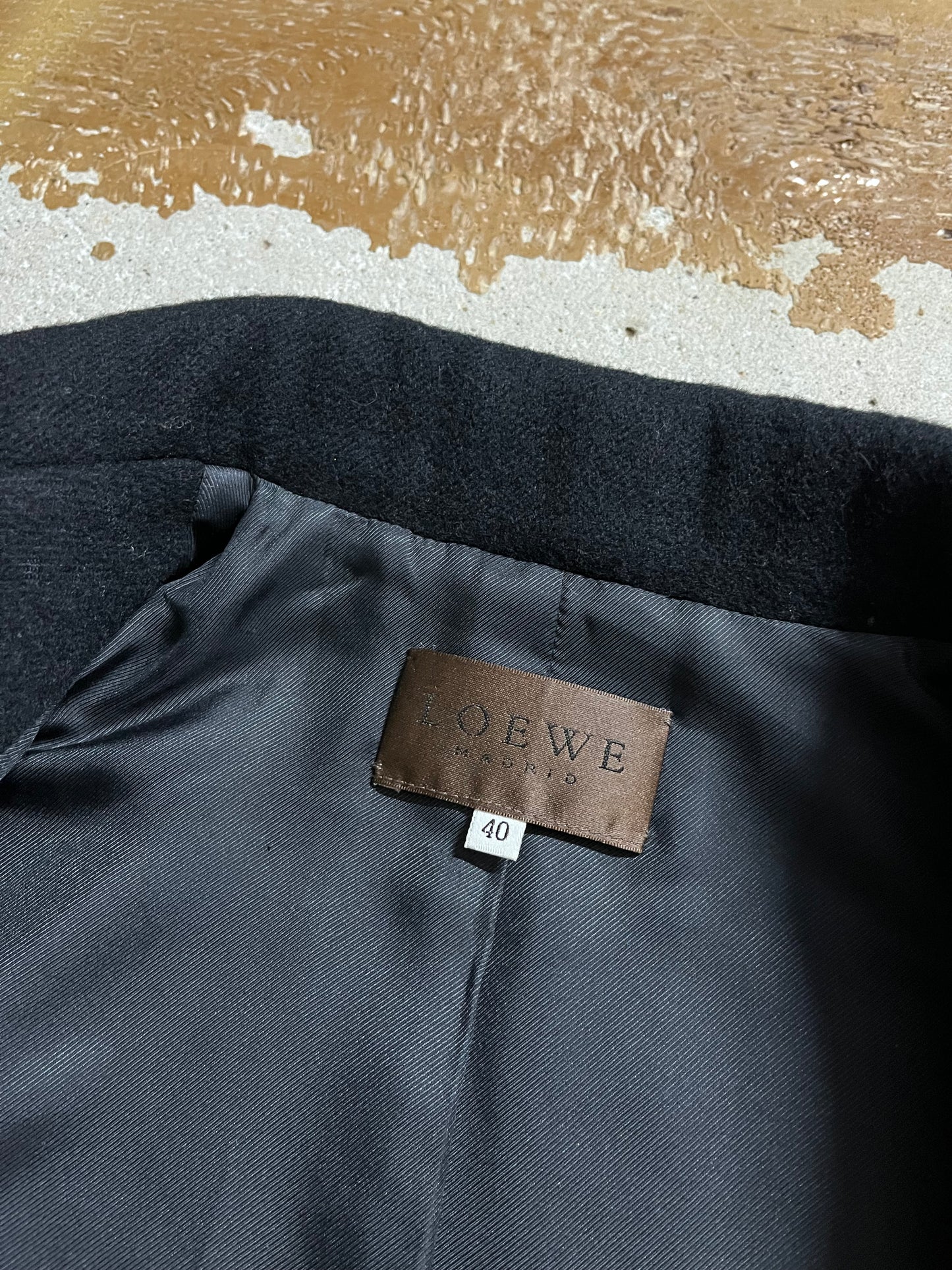 LOEWE Wool vintage jacket - S