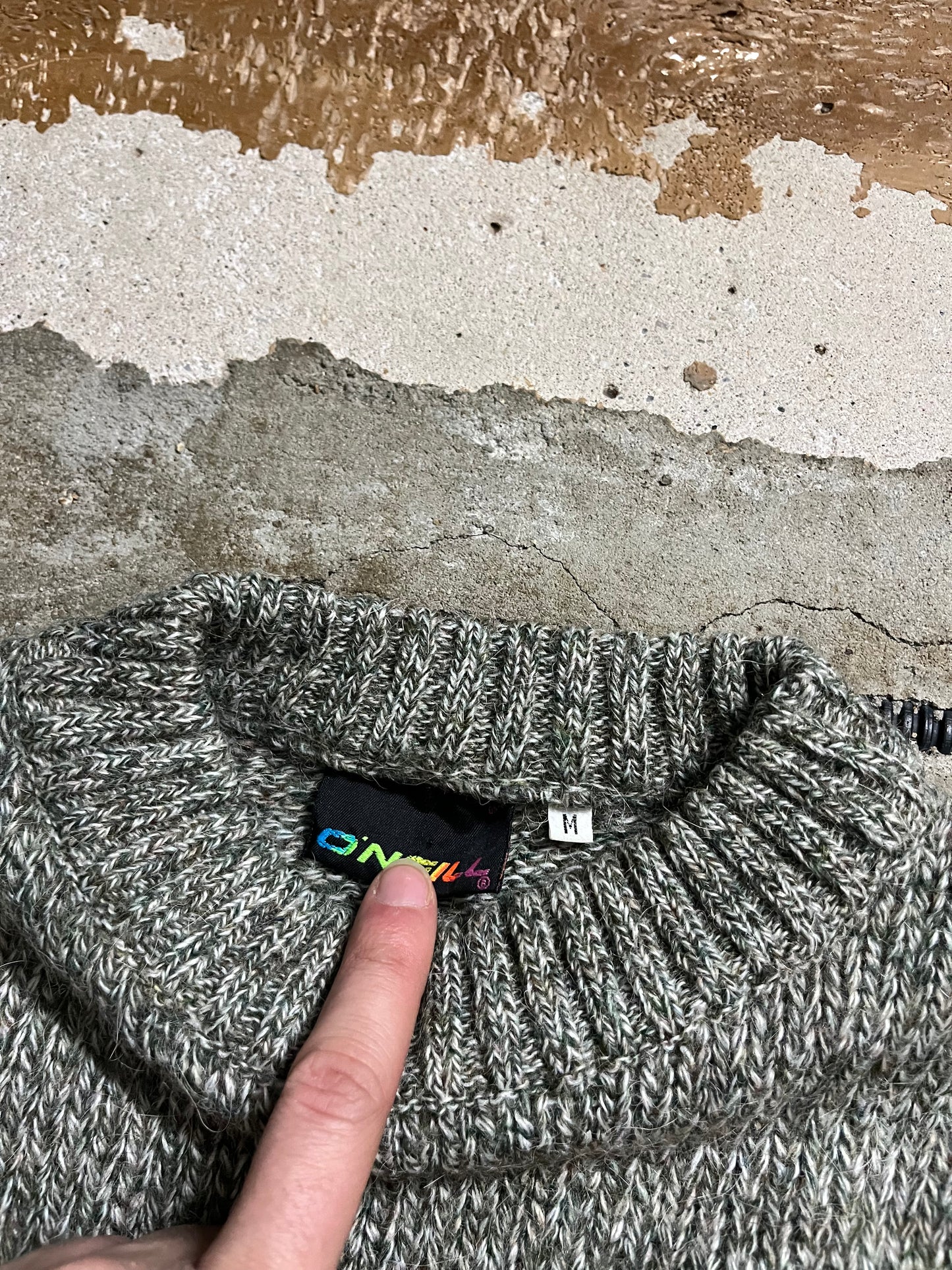 O’neill vintage surf knit sweater wool - M